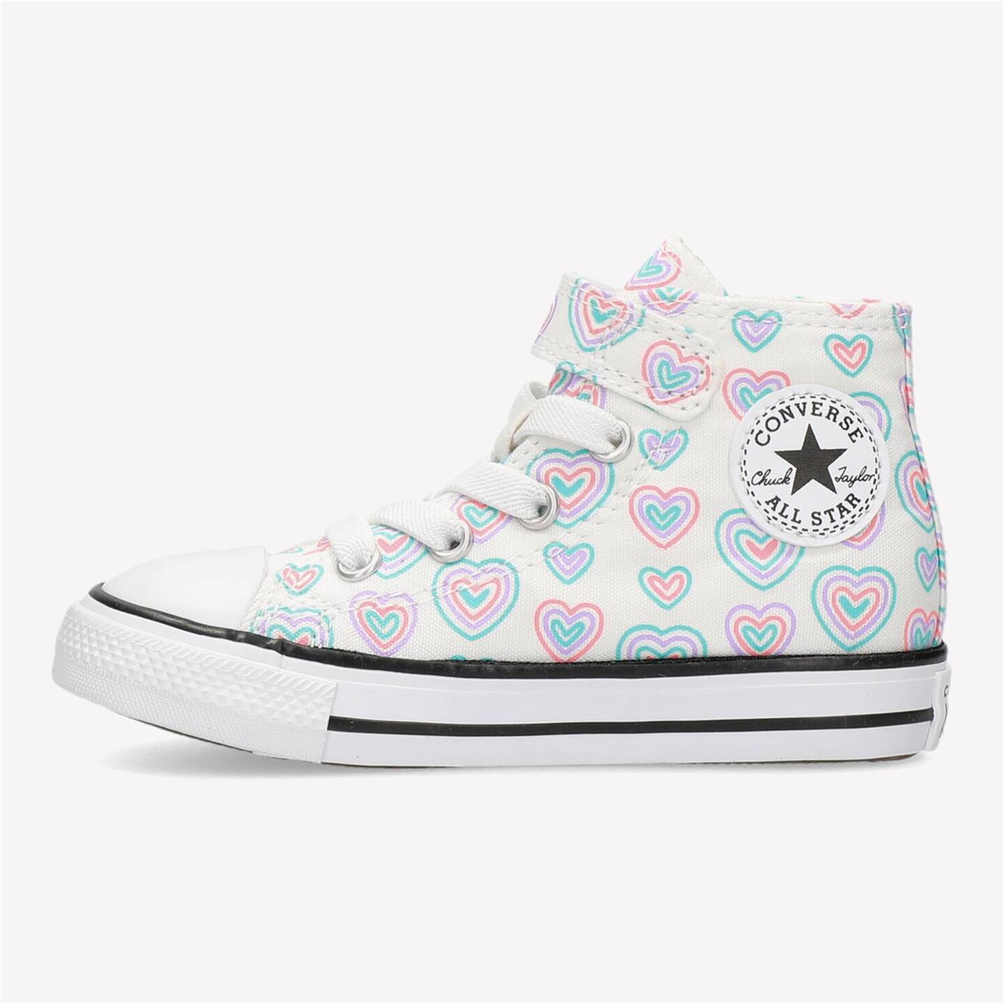 Converse Chuck Taylor Hi - blanco - Zapatillas Lona Niña