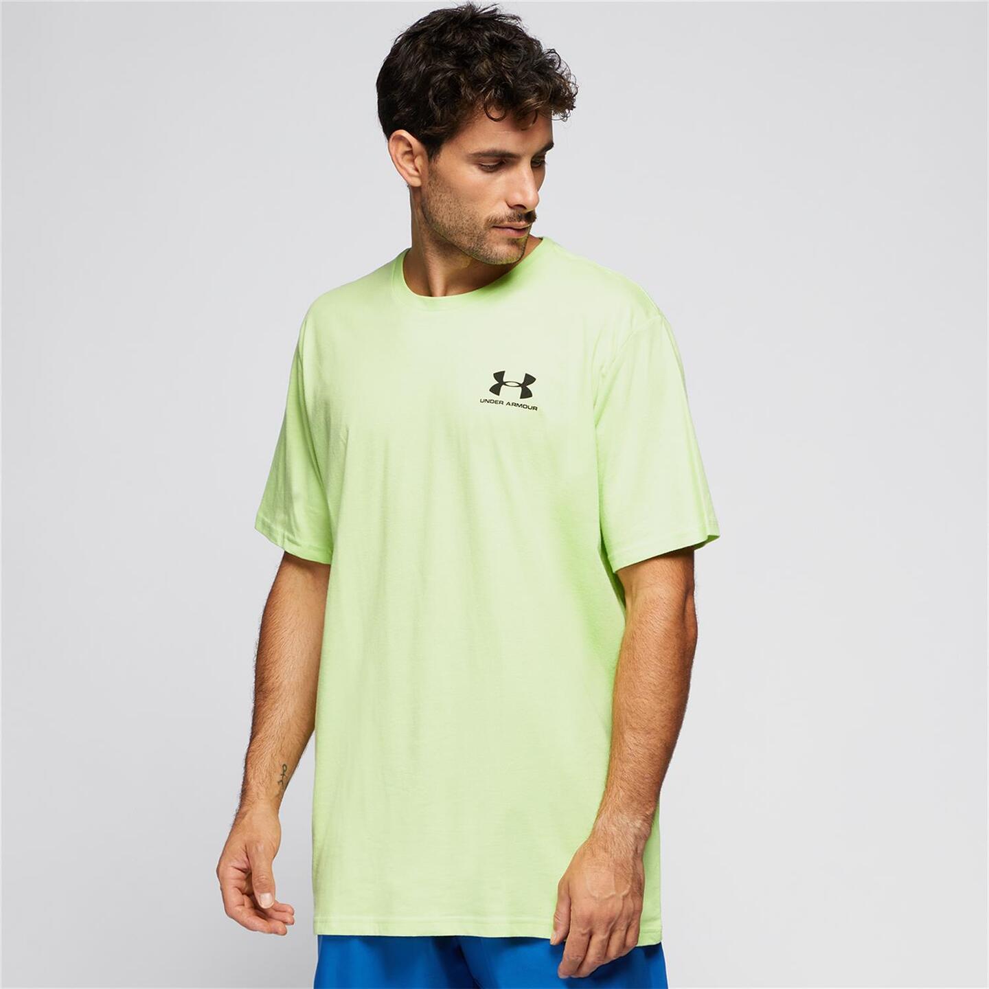 T shirt Under Armour Verde T shirt Homem Sport Zone