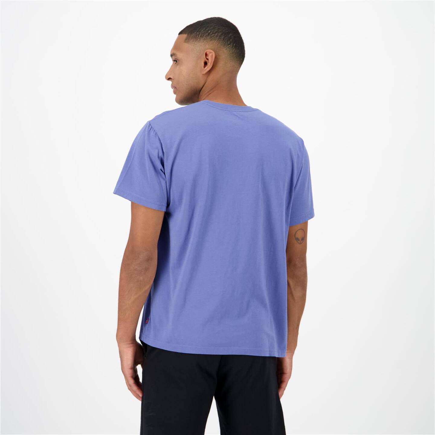 Levi's Boxtab - azul - Camiseta Algodón Hombre