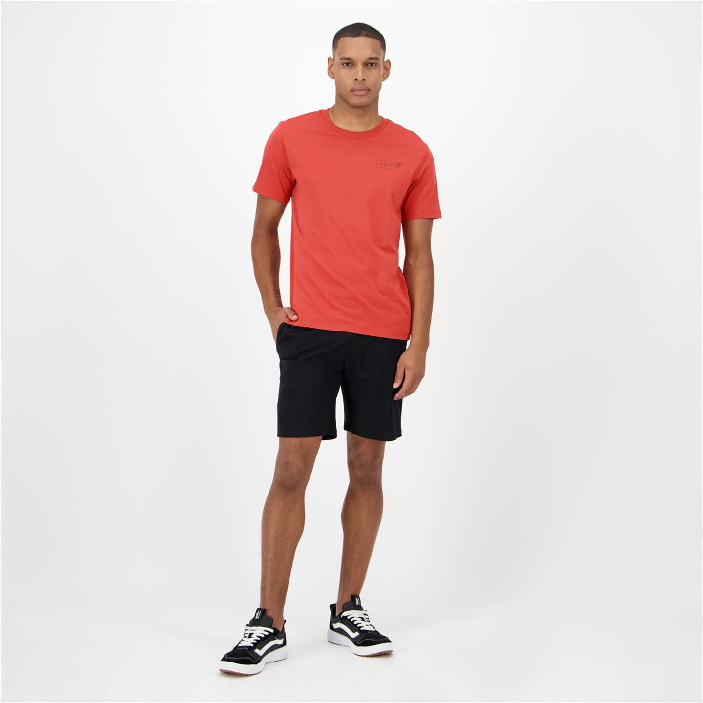 Levi's Batwing - rojo - T-shirt Algodão Homem