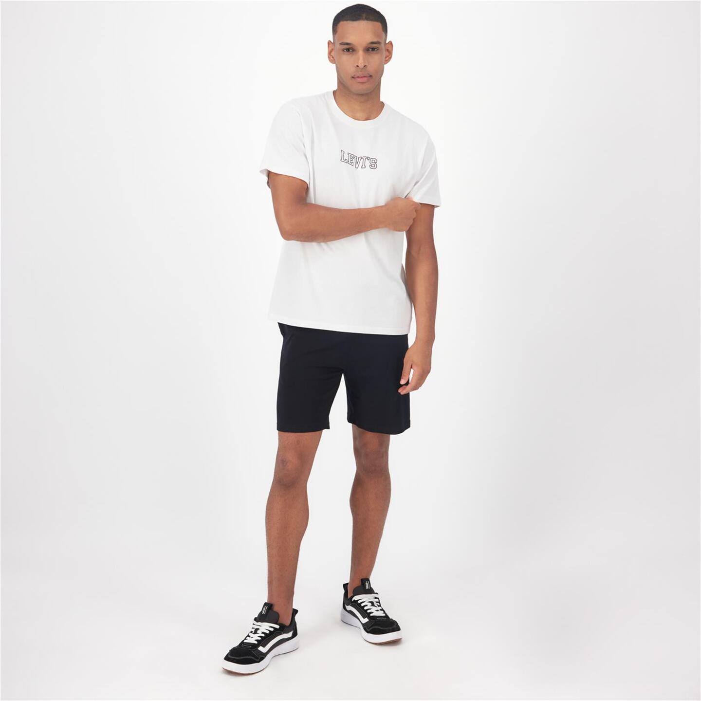 Levi's Collegial - blanco - T-shirt Algodão Homem