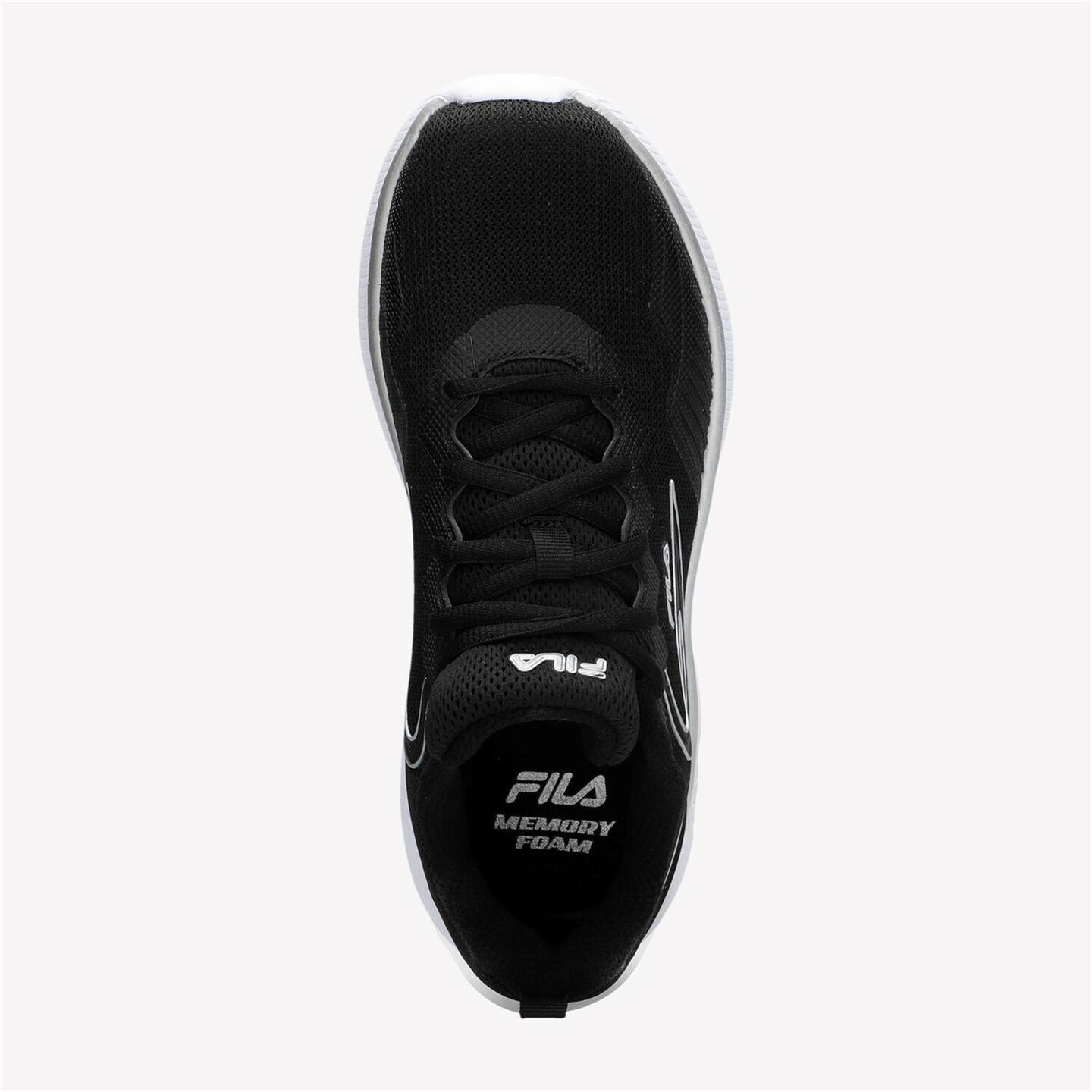 Fila Memory Primoforza Negro Zapatillas Running Mujer Sprinter