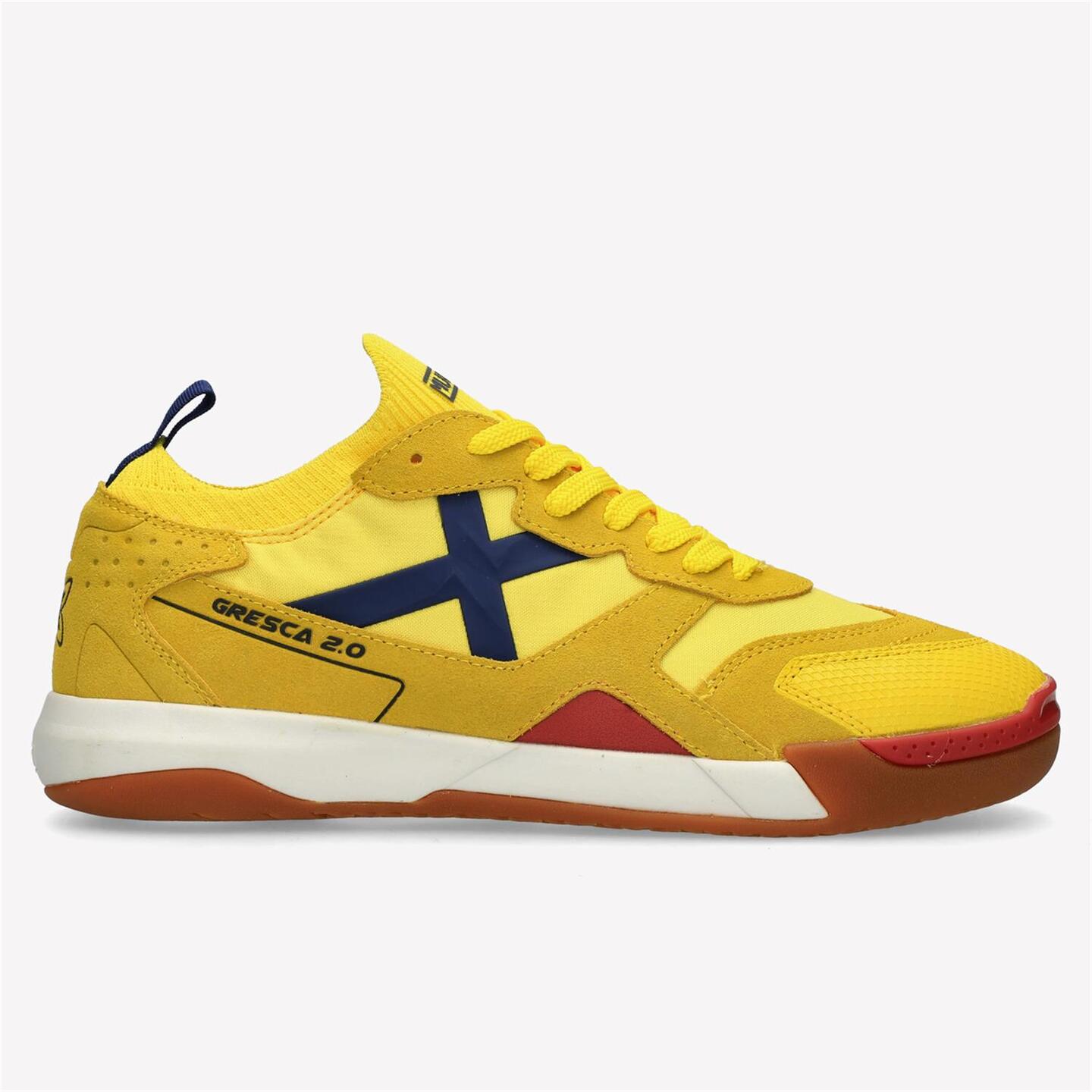 Munich Gresca - amarillo - Zapatillas Fútbol Sala Hombre