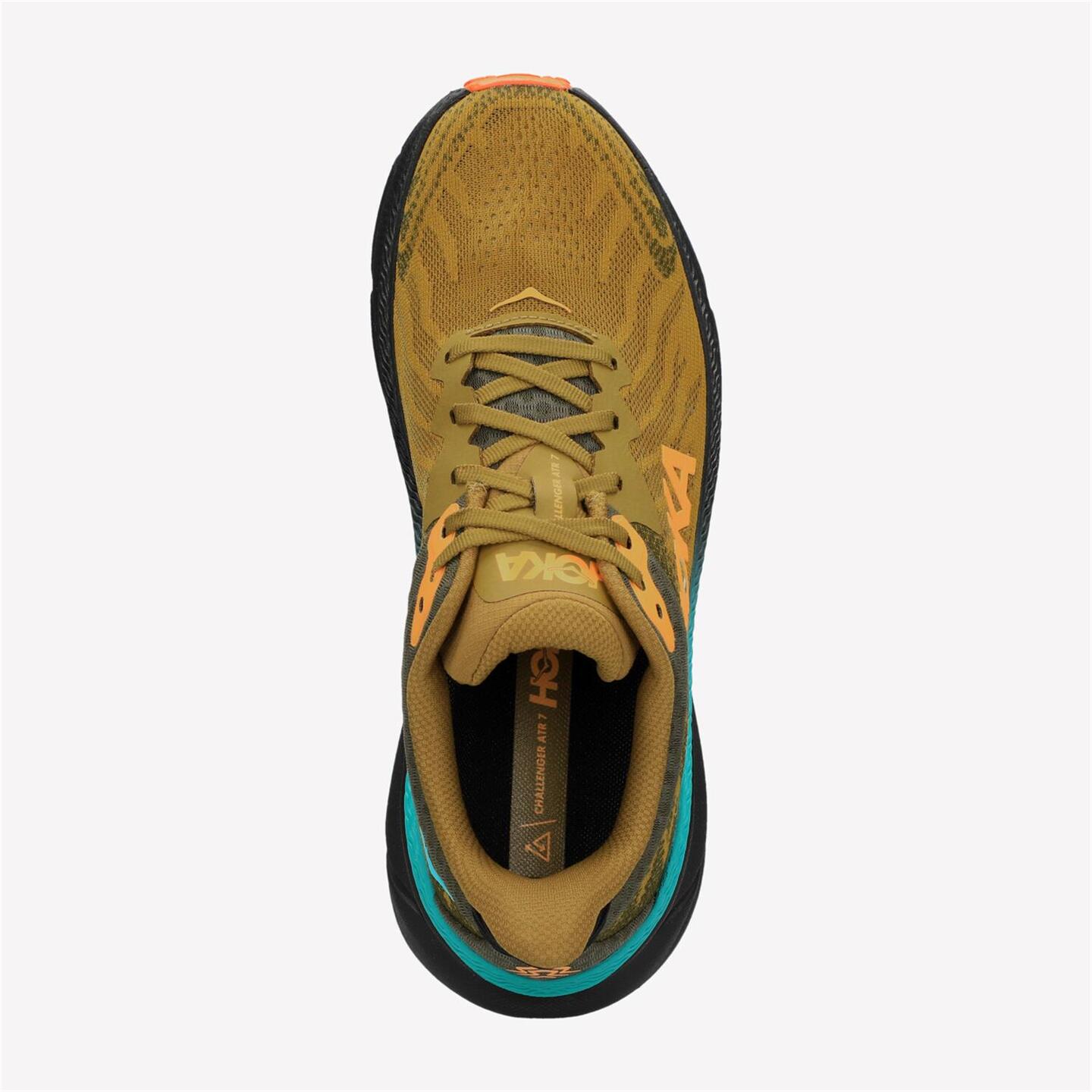 Hoka Challenger - amarillo - Sapatilhas Trail Homem