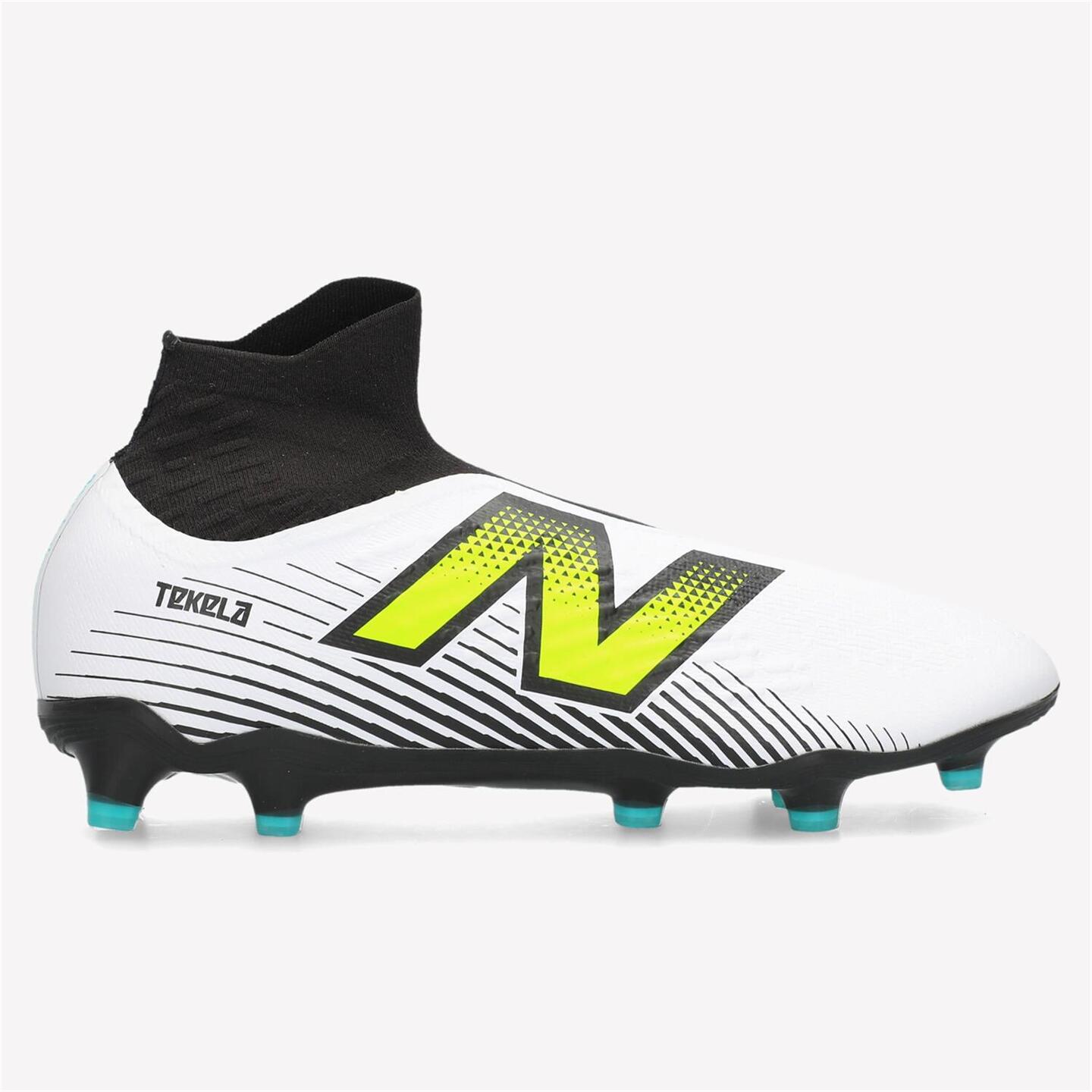 New Balance Tekela Magia Fg - blanco - Chuteiras Pitons Adulto