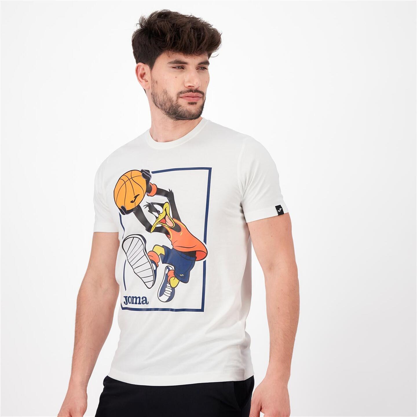 Joma Pato Lucas Jjoo - blanco - Camiseta Hombre Looney Tunes