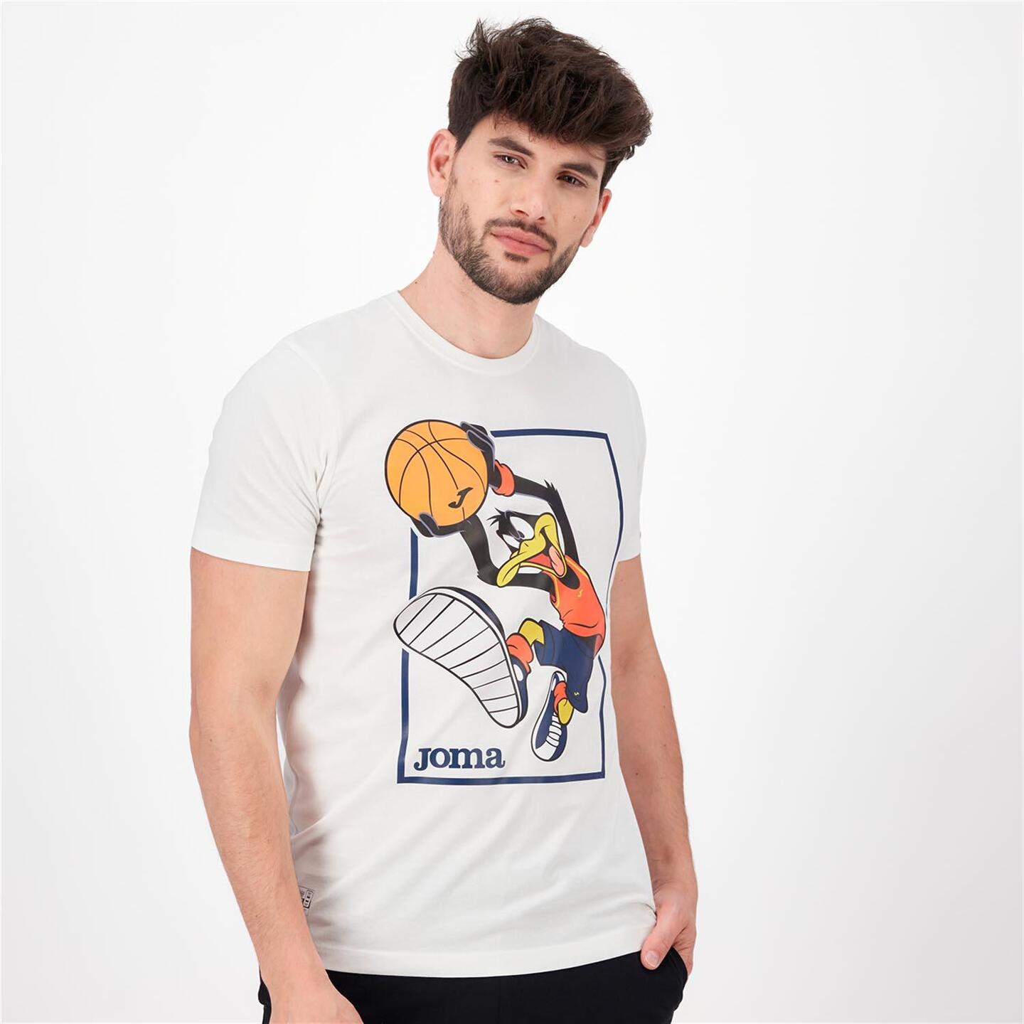 Joma Pato Lucas Jjoo - blanco - Camiseta Hombre Looney Tunes