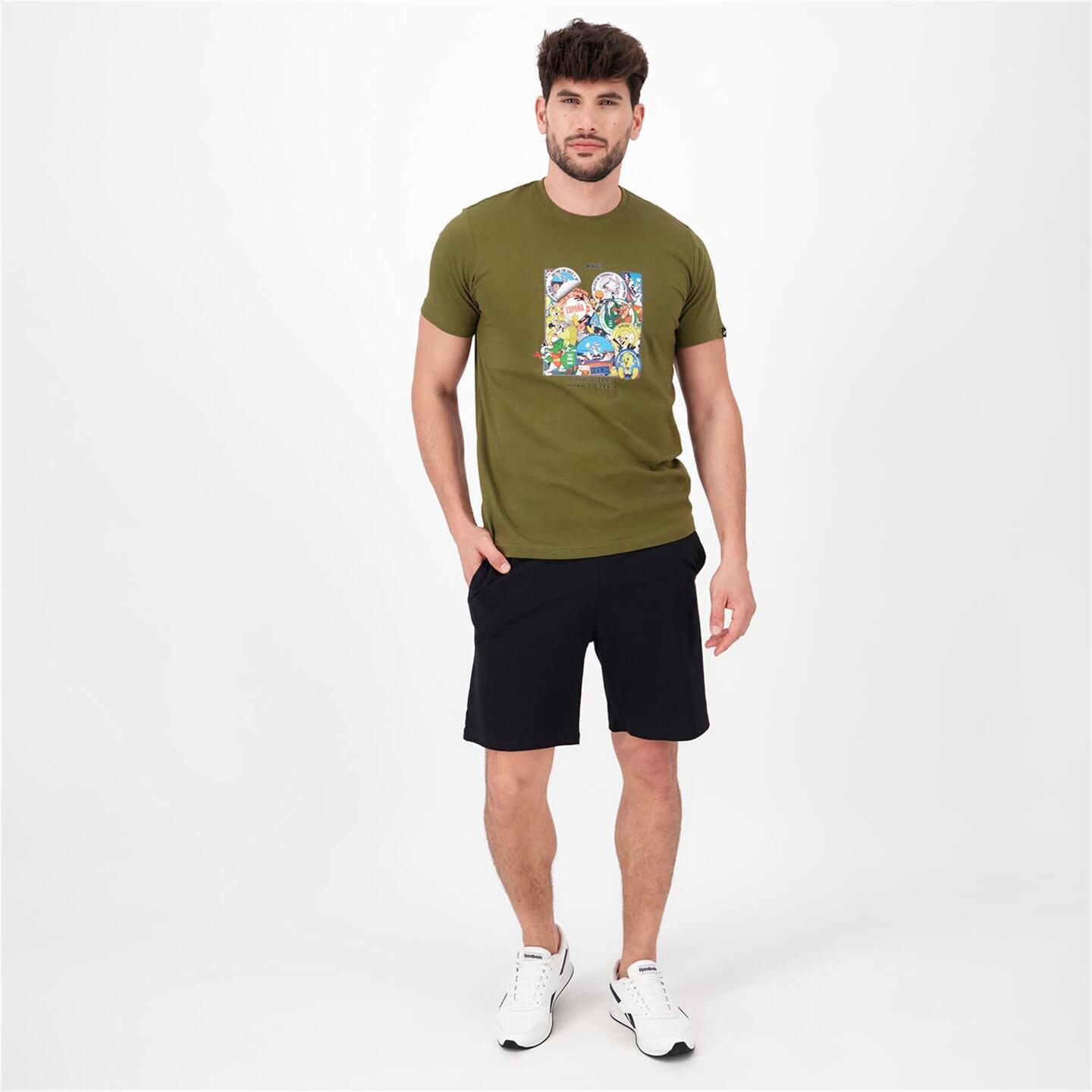 Joma Jjoo - verde - Camiseta Hombre Looney Tunes