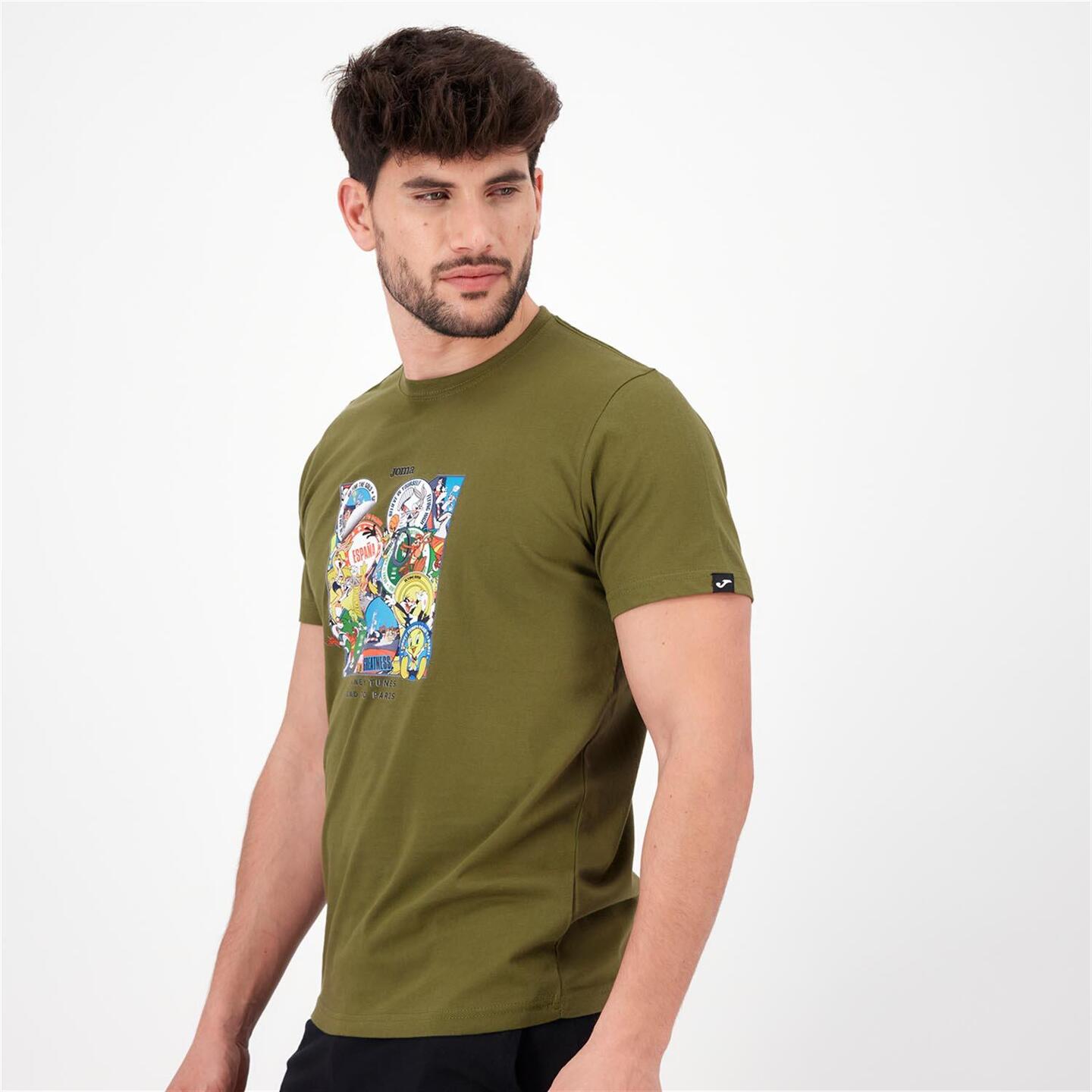 Joma Jjoo - verde - Camiseta Hombre Looney Tunes