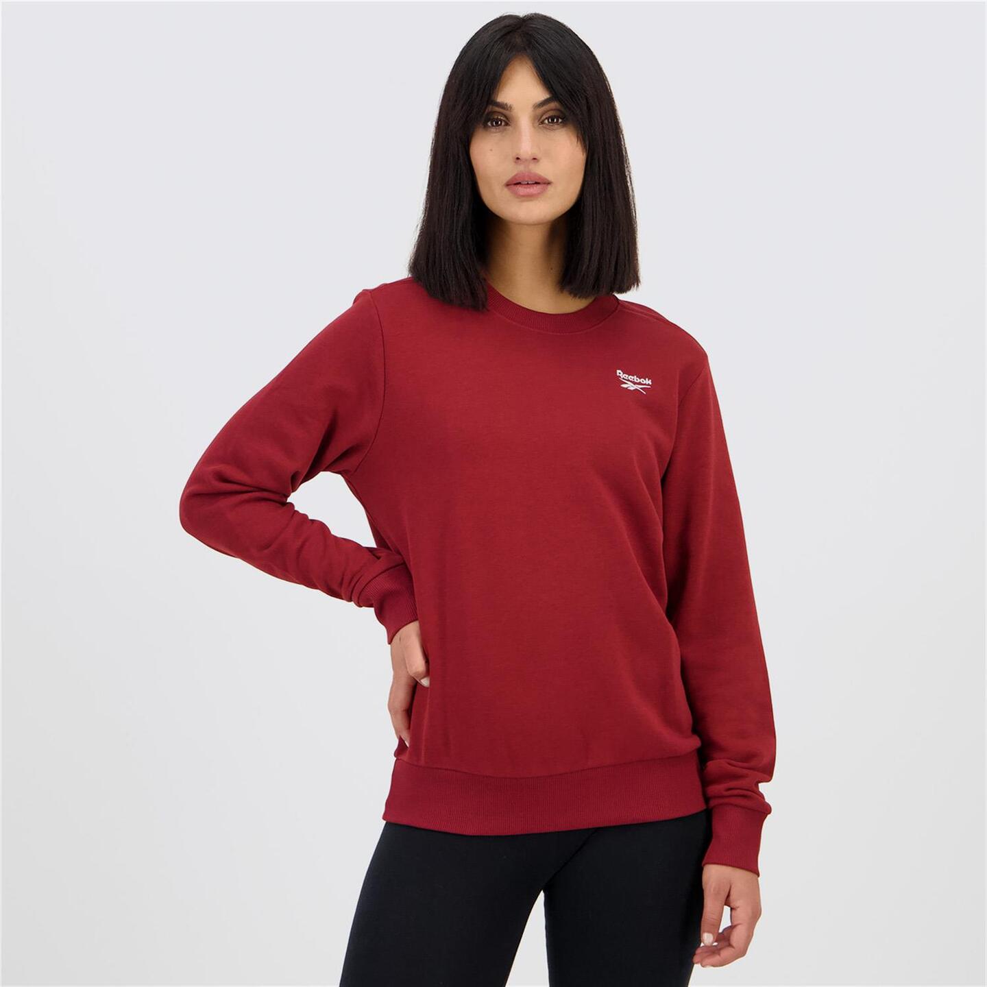 Reebok Reebok Rojo Sudadera Mujer Sprinter