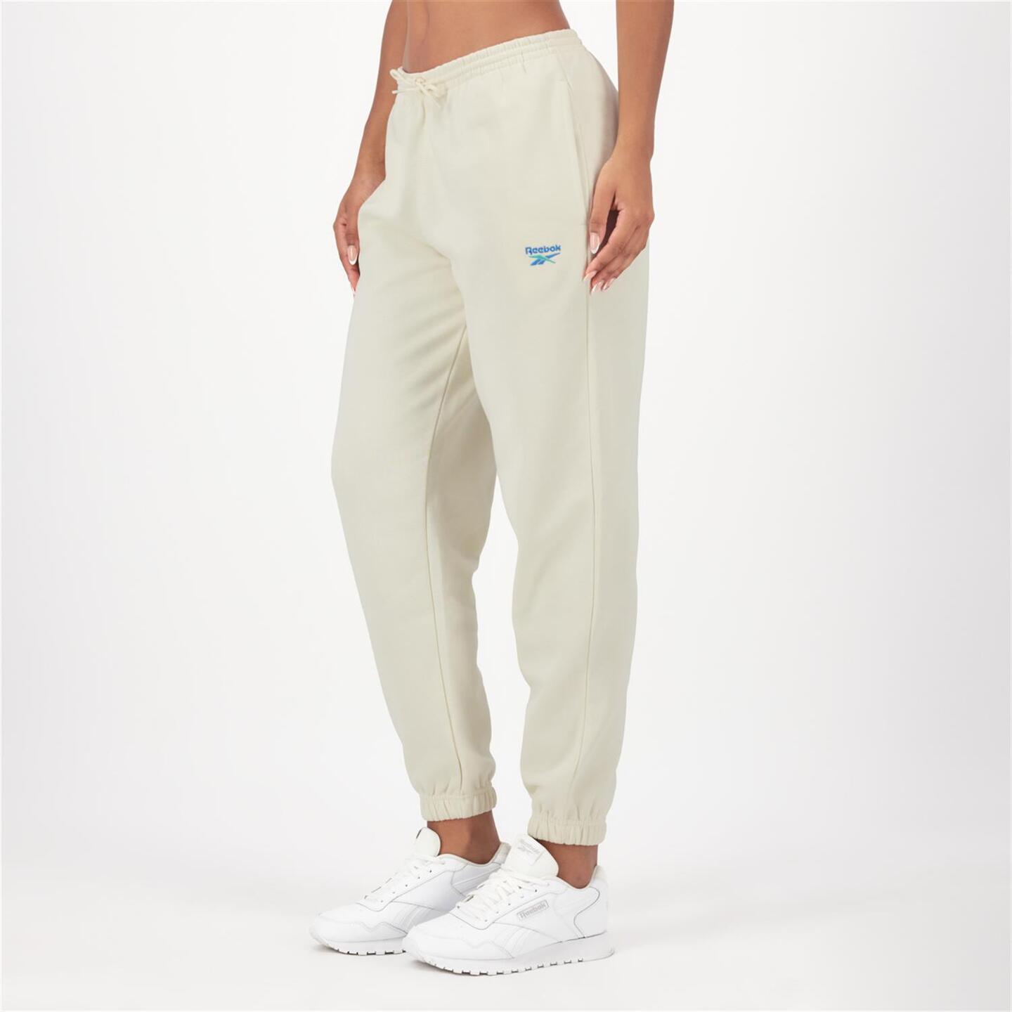 Pantalon Chandal Reebok Blanco Pantalon Puno Mujer Sprinter