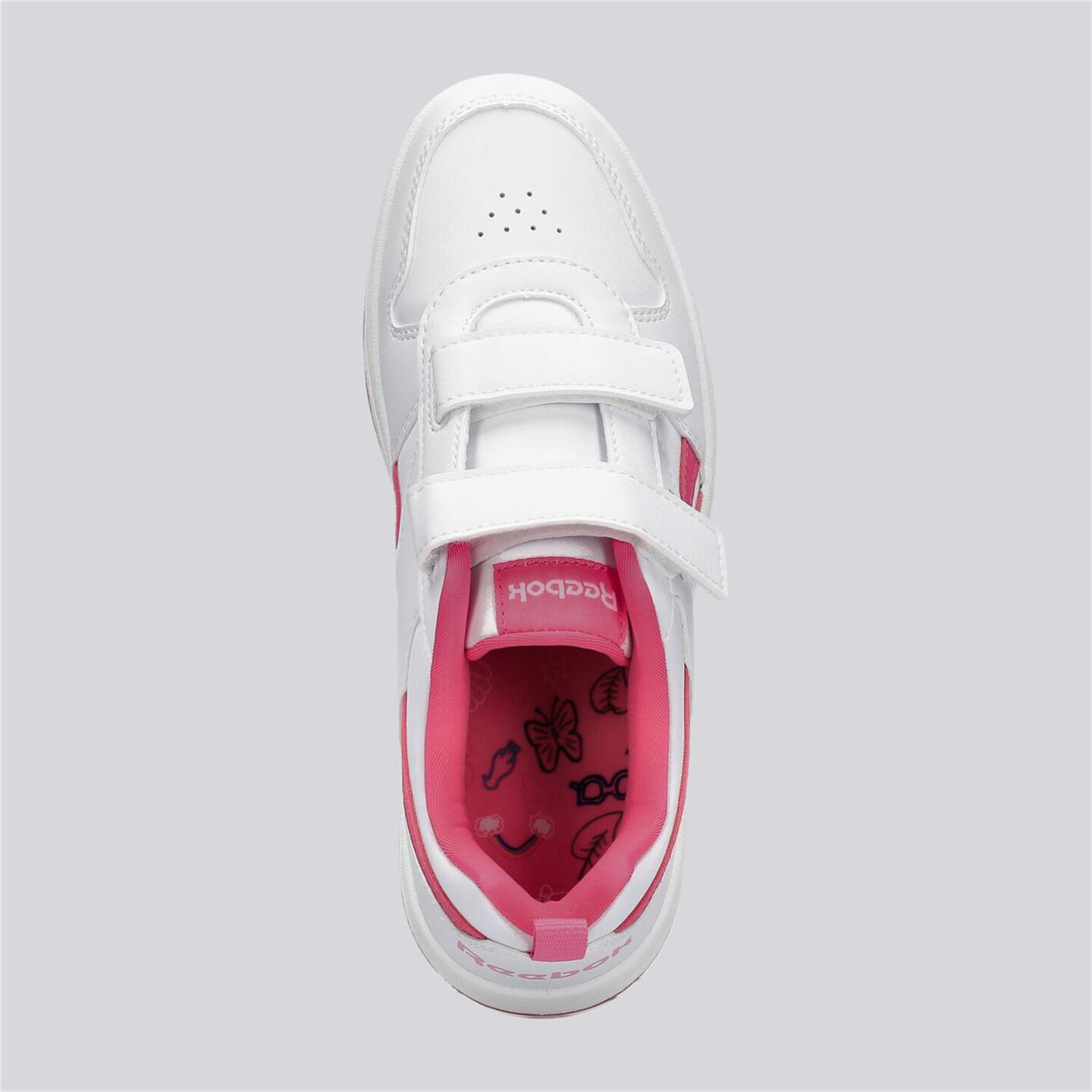 Reebok Royal Prime - blanco - Sapatilhas Velcro Menina