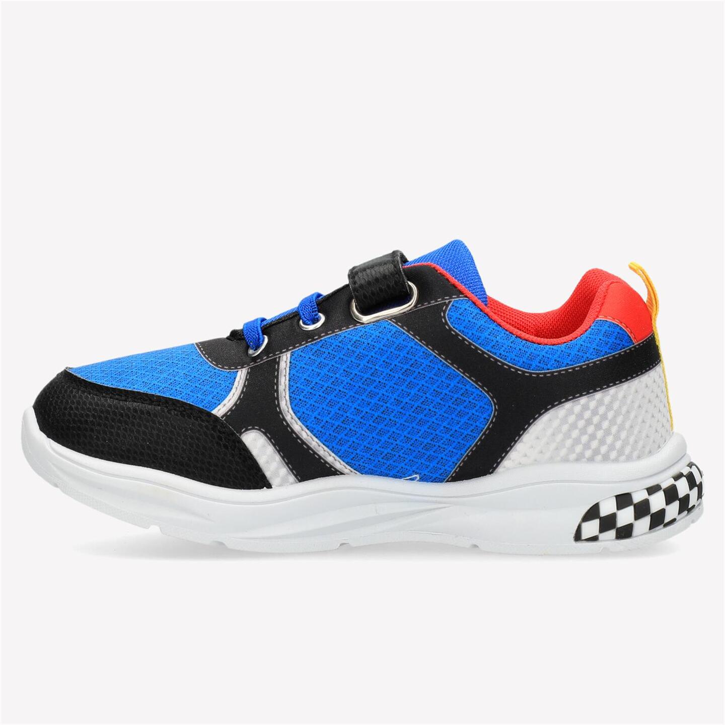 Zapatillas Velcro Super Mario - azul - Zapatillas Luces Niño