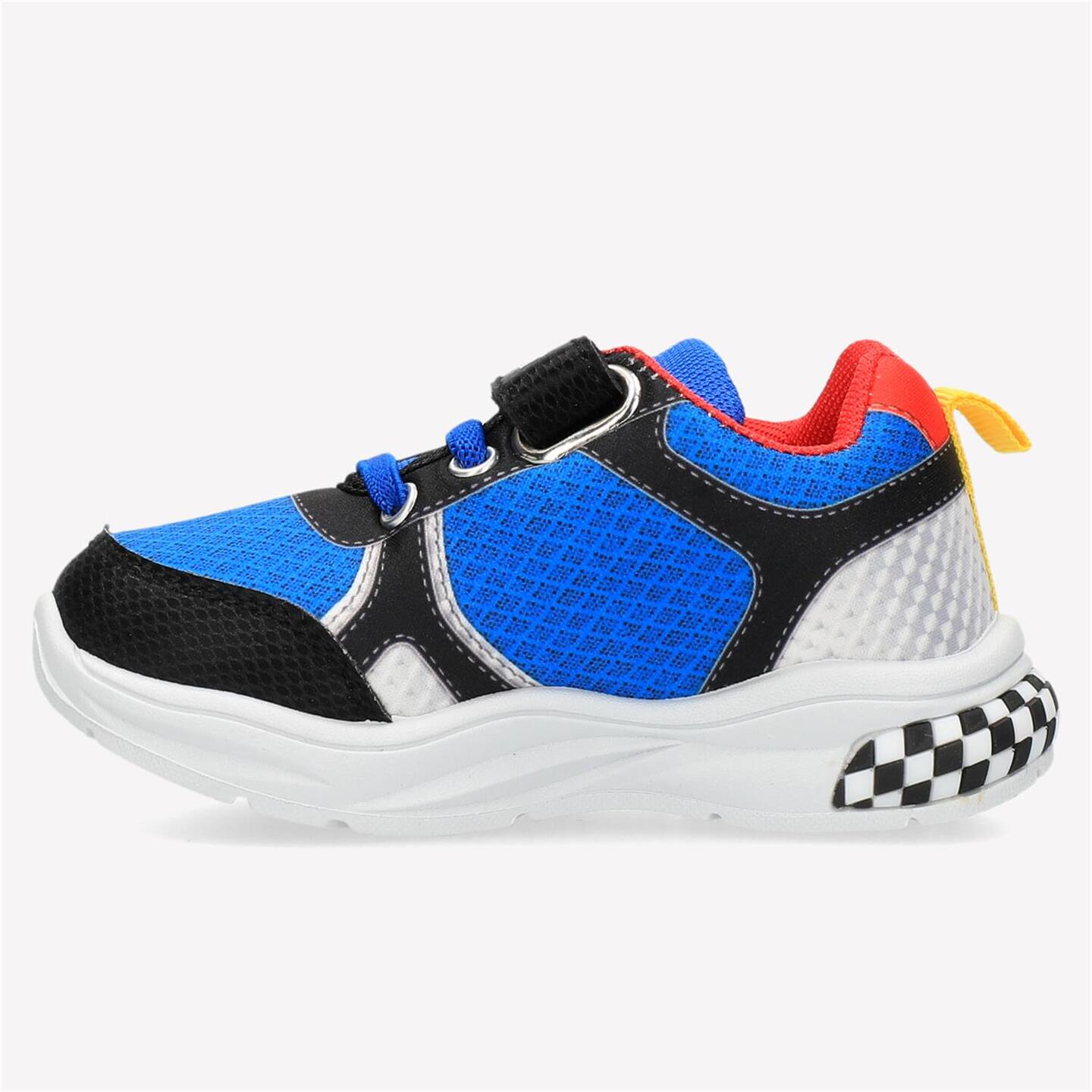 Zapatillas Velcro Super Mario - azul - Zapatillas Luces Niño