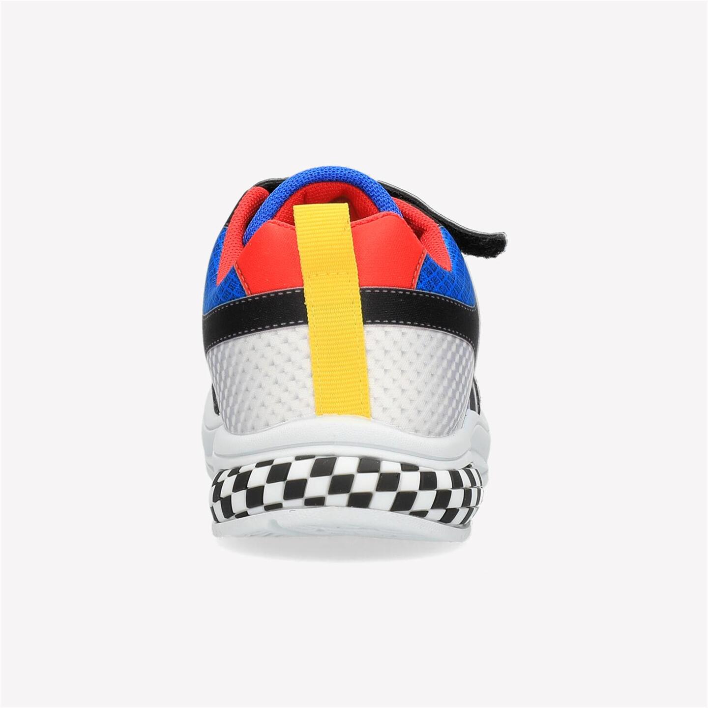 Zapatillas Velcro Super Mario - azul - Zapatillas Luces Niño