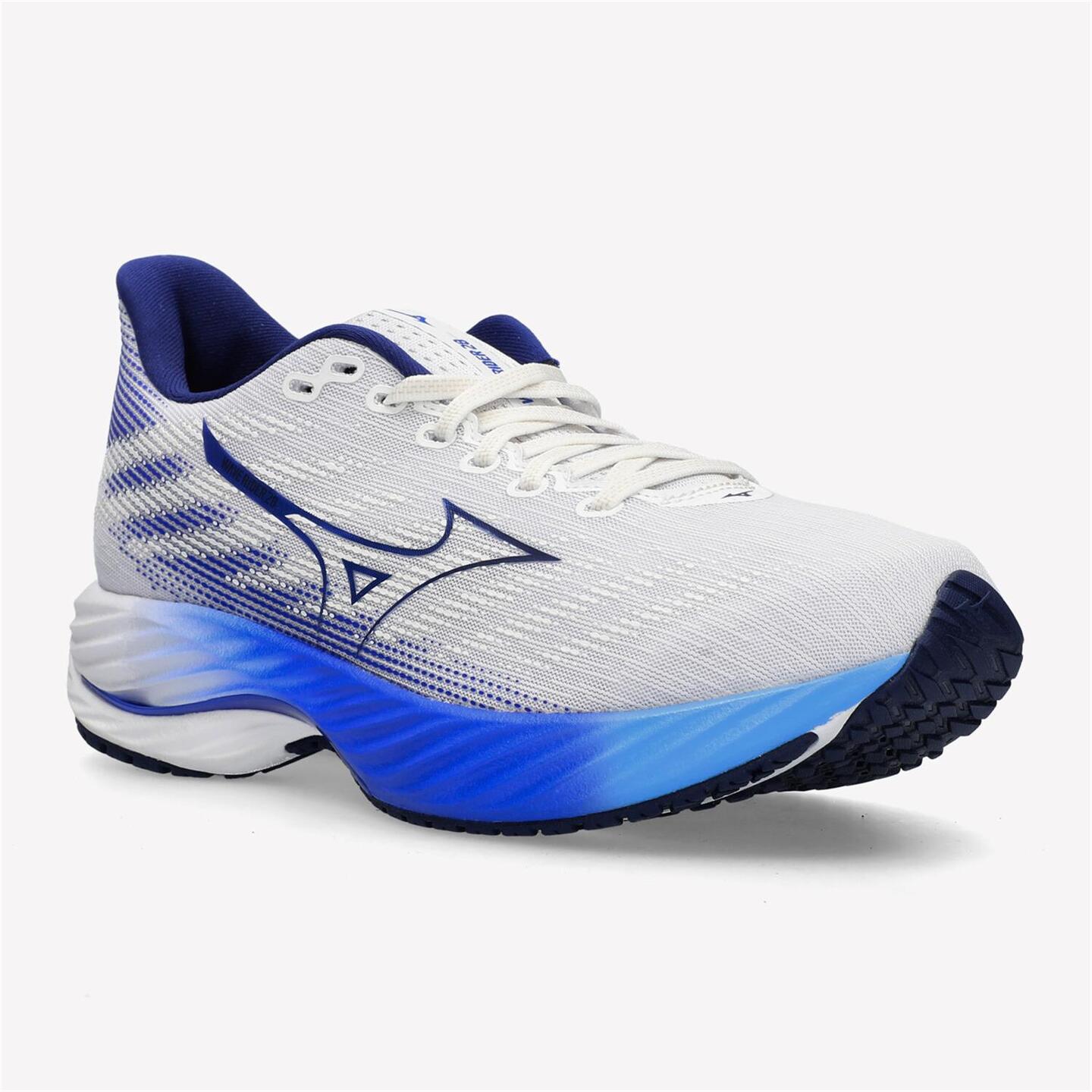 Mizuno Wave Rider 28 - blanco - Sapatilhas Running Homem