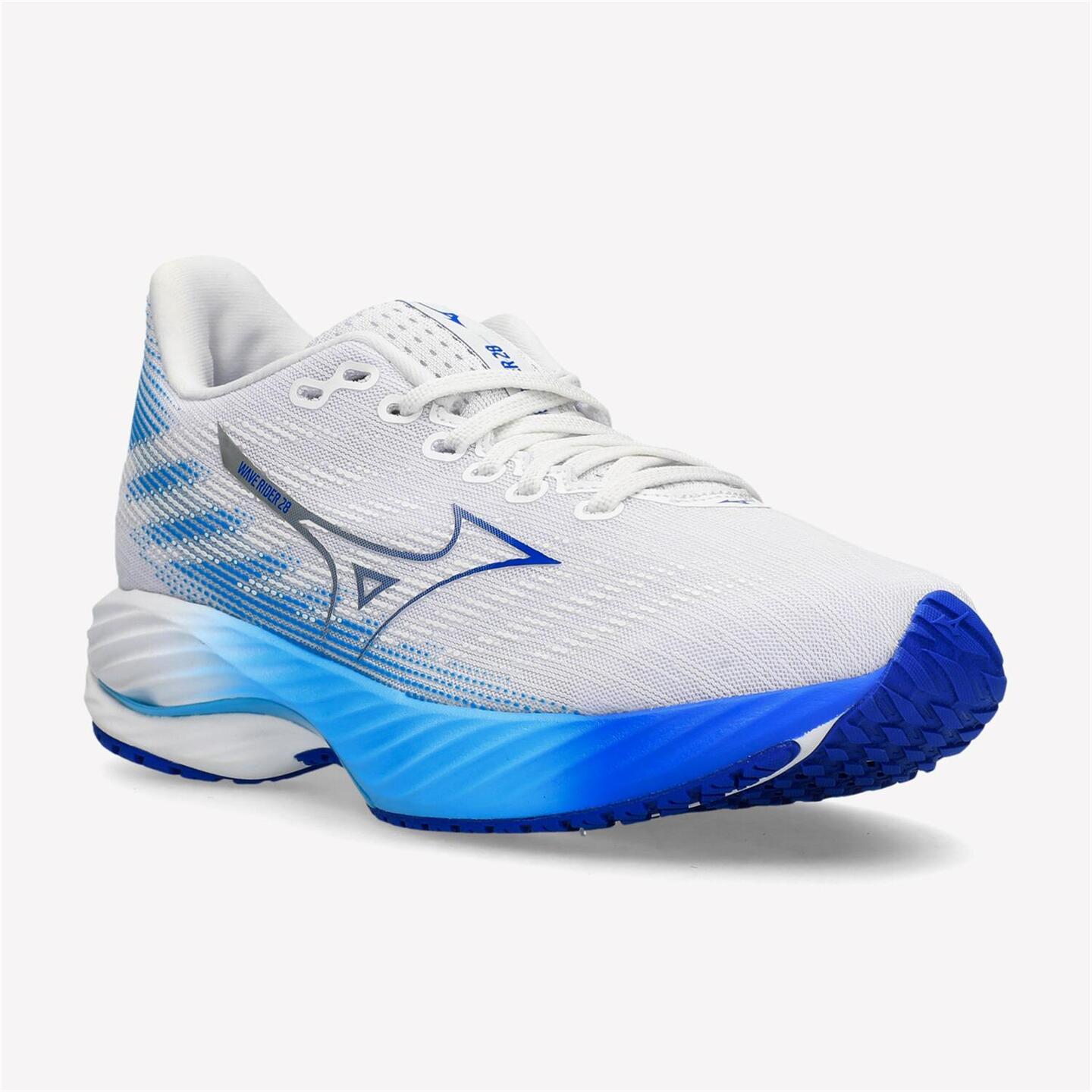 Mizuno Wave Rider 28 - blanco - Zapatillas Running Mujer