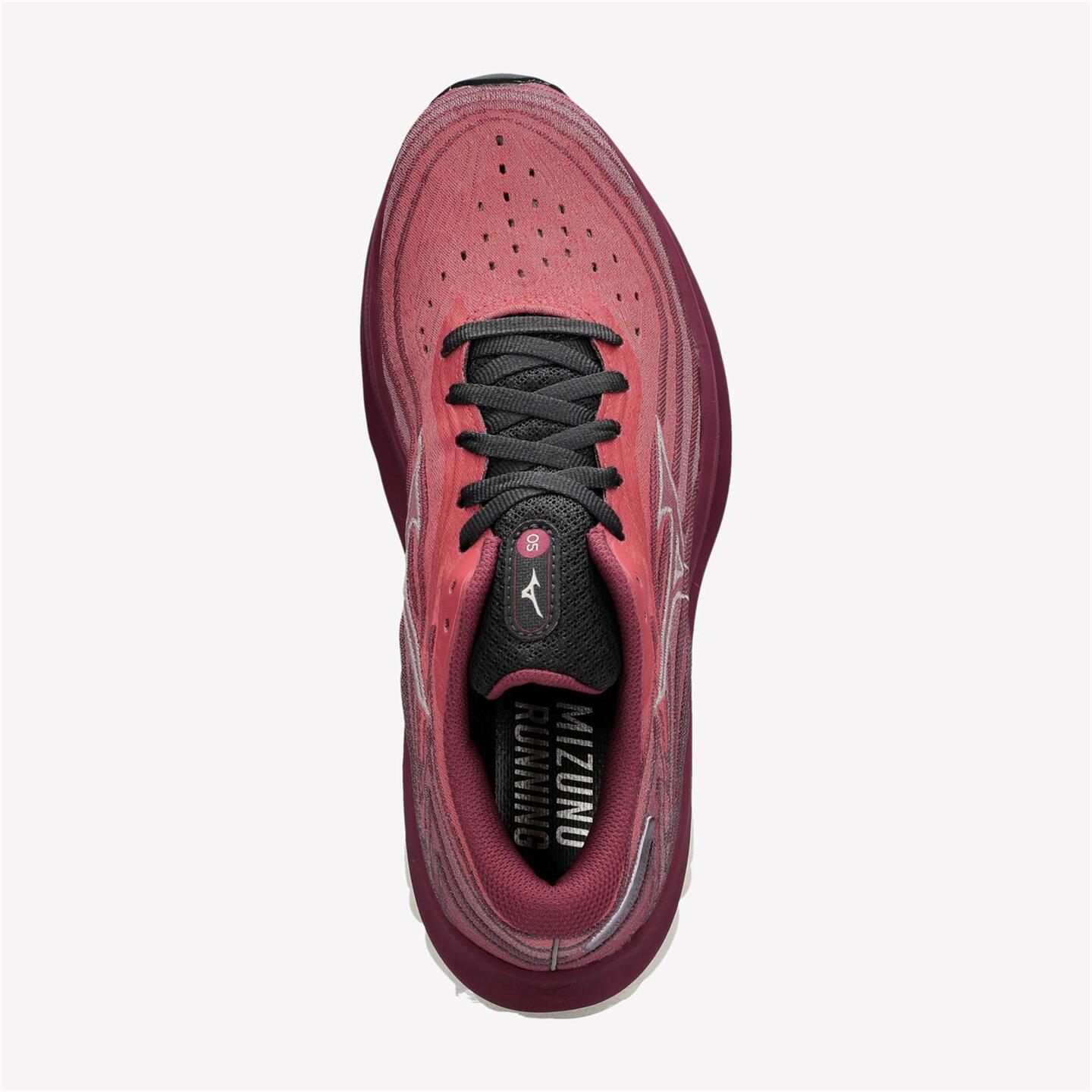 Mizuno Wave Skyrise 5 - rojo - Sapatilhas Running Mulher