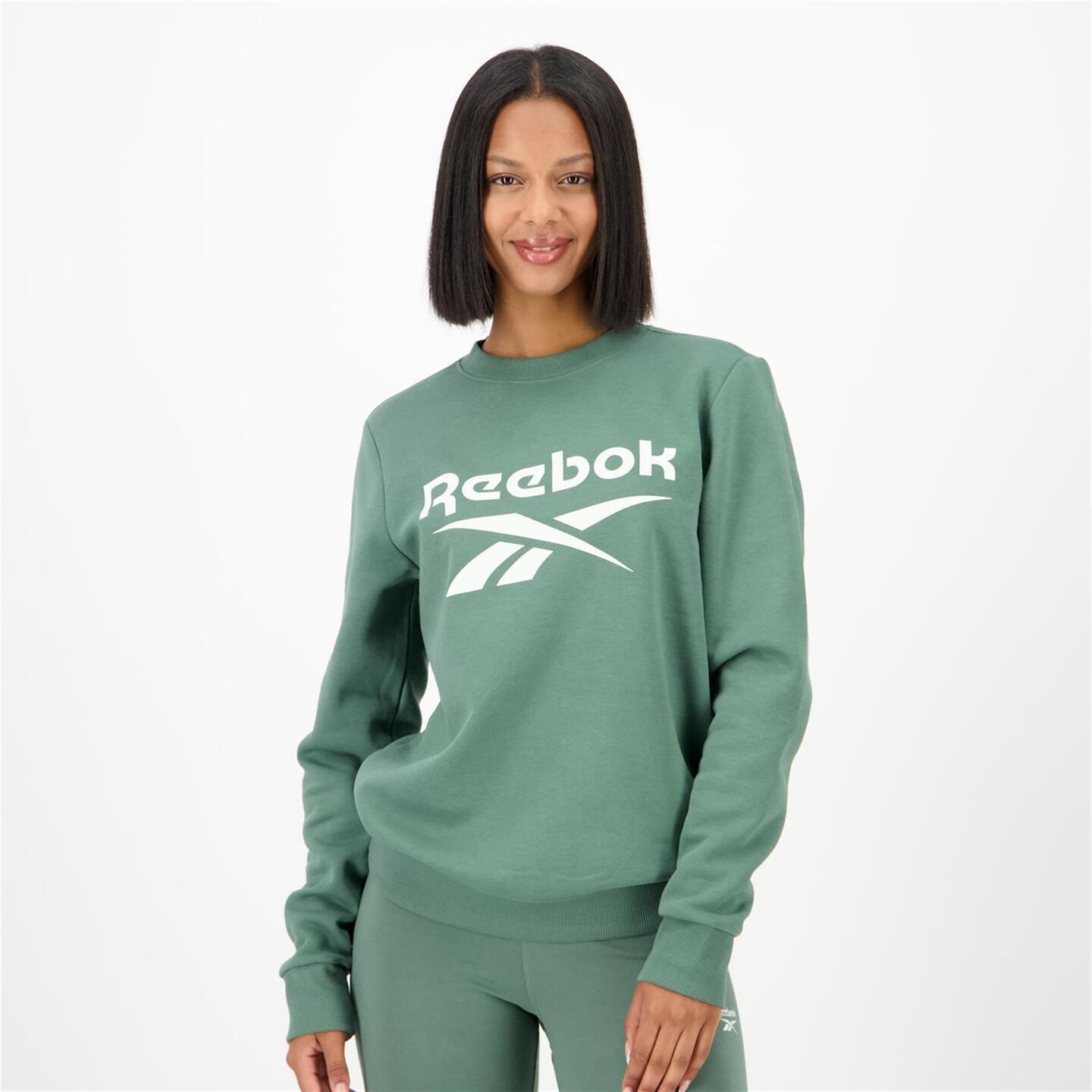 Sudadera reebok verde sale