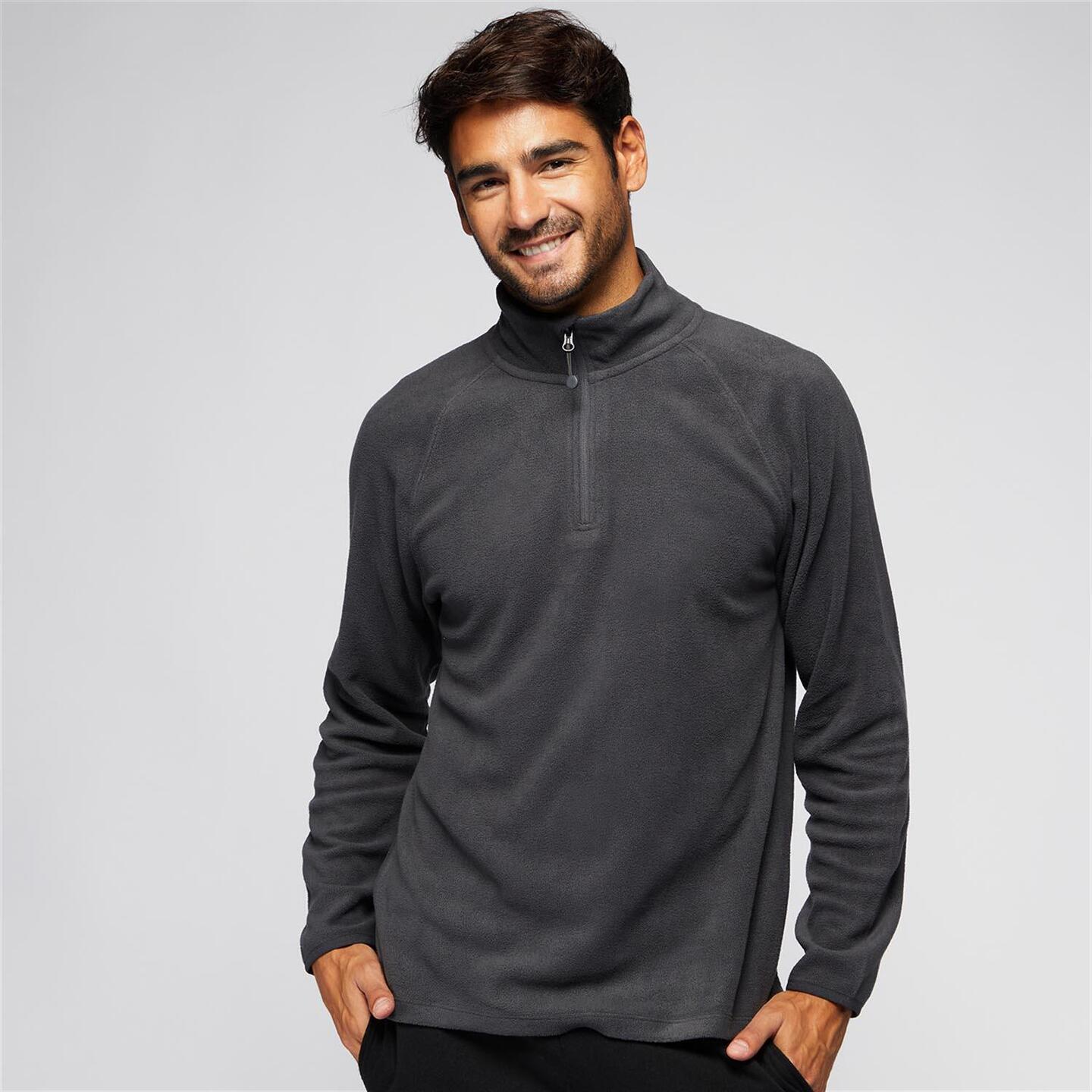 Forro Polar Up Gris Polar Hombre Sprinter