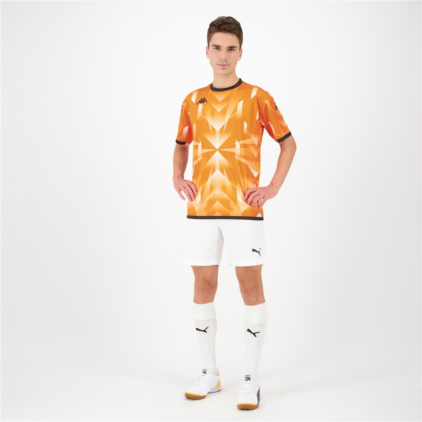 Kappa Barwin - naranja - T-shirt Futebol Homem