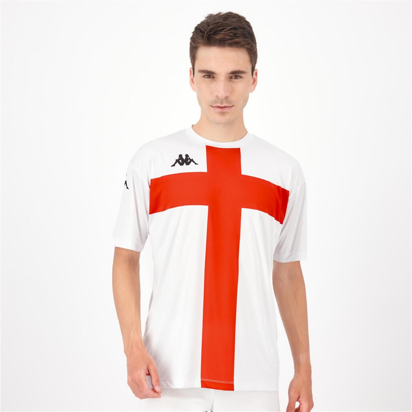 Kappa Tydon - blanco - Camiseta Fútbol Hombre