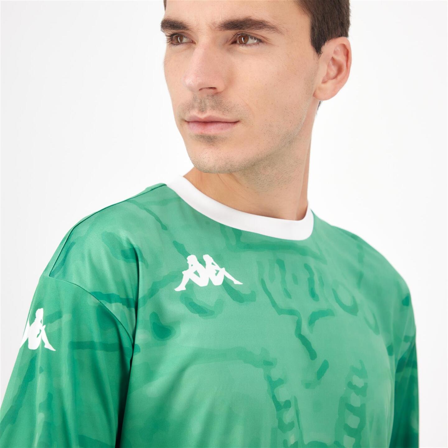 Kappa Spider - verde - T-shirt Futebol Homem