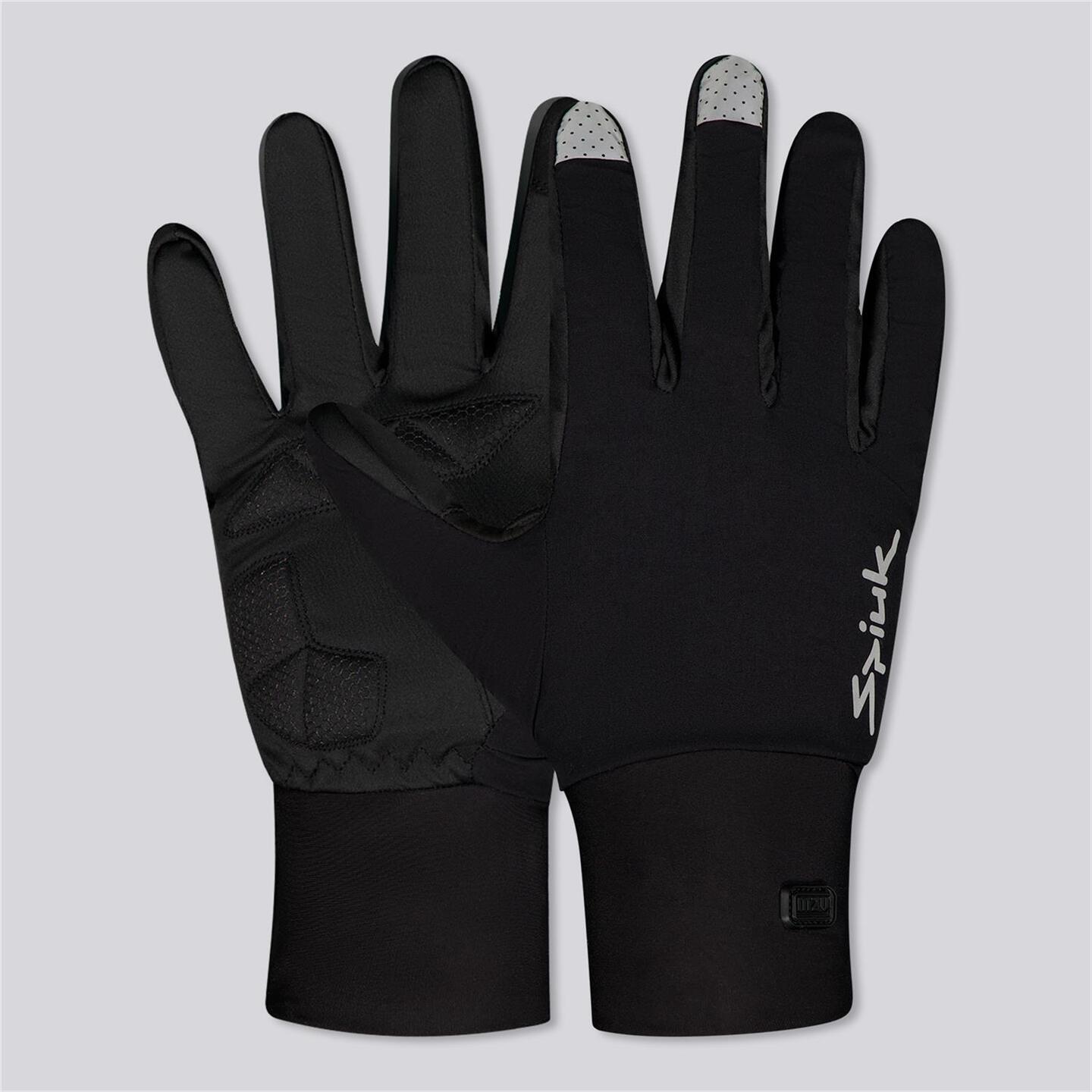 Spiuk Anatomic Negro Guantes Largos Ciclismo Sprinter