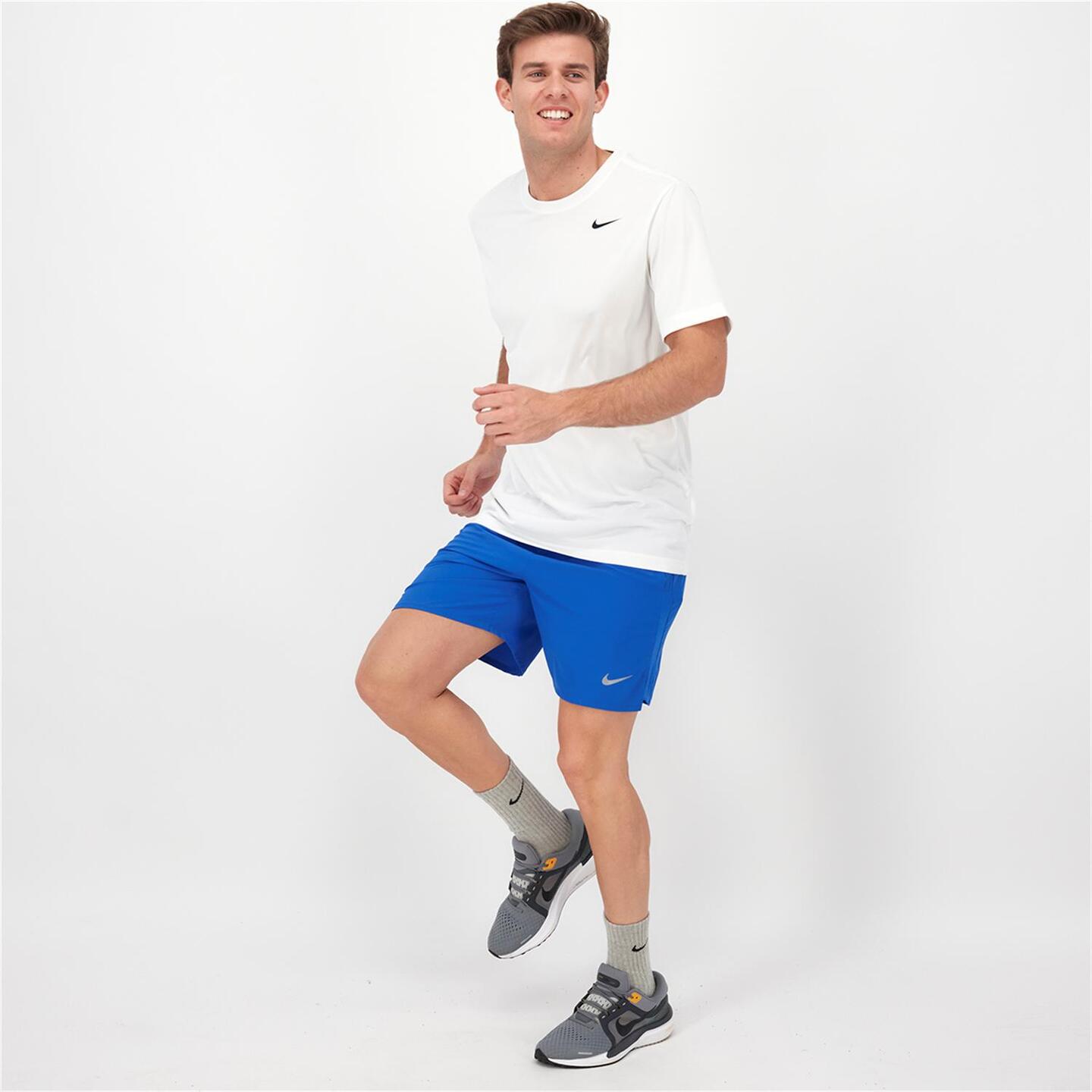 Nike Challenger 7" - azul - Pantalón Corto Running Hombre