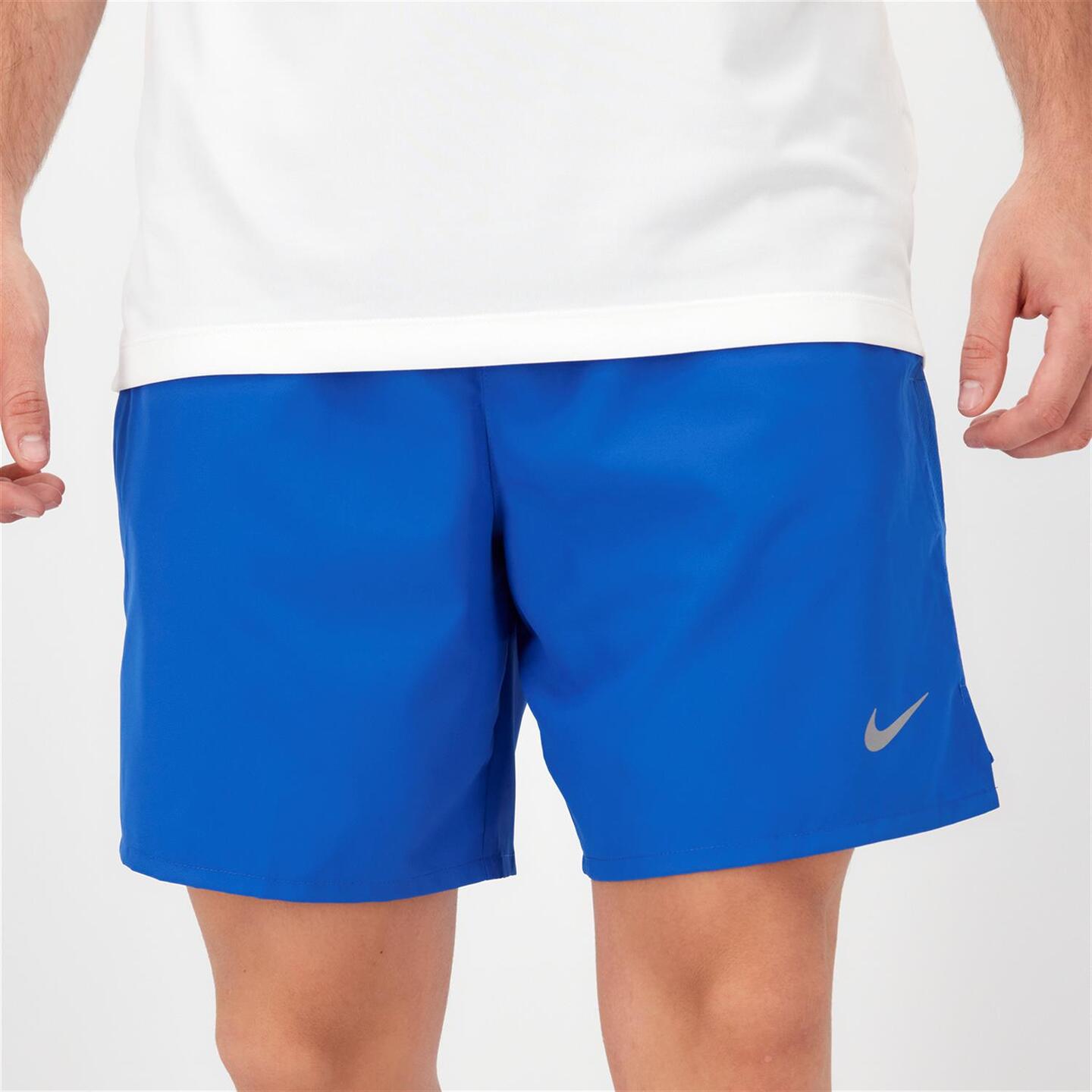 Nike Challenger 7" - azul - Pantalón Corto Running Hombre