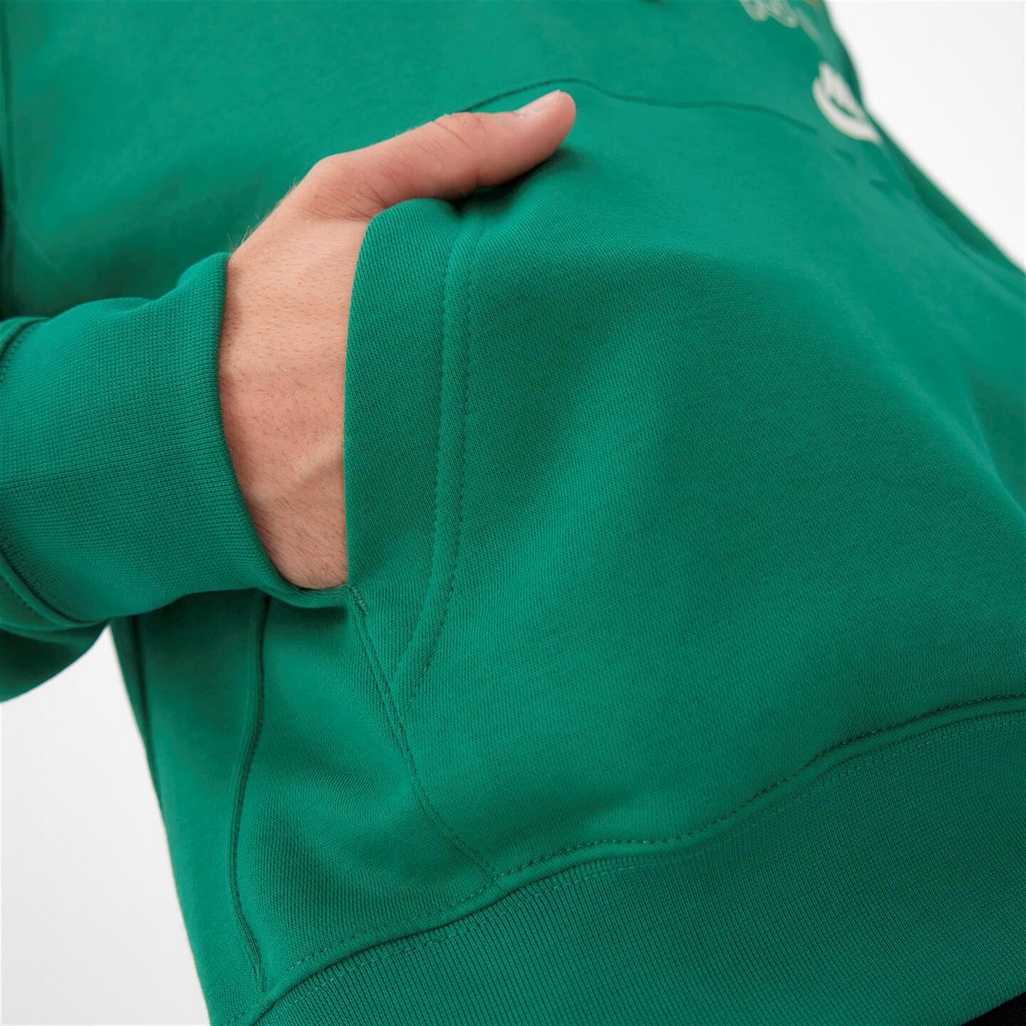 Nike Club Multilogo - verde - Sweatshirt Capuz Homem