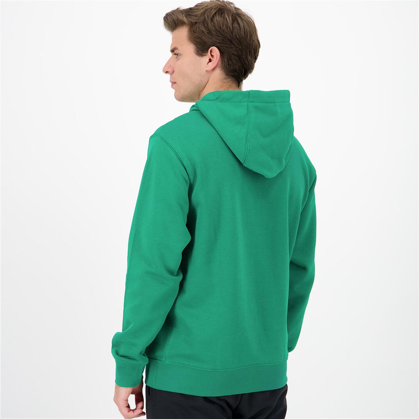 Nike Club Multilogo - verde - Sweatshirt Capuz Homem