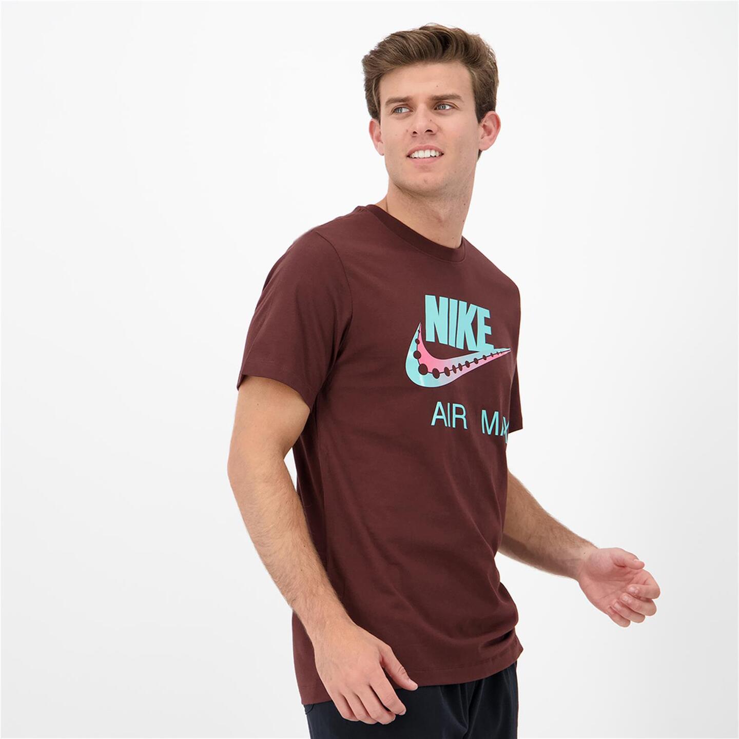 Nike Air - rojo - T-shirt Homem