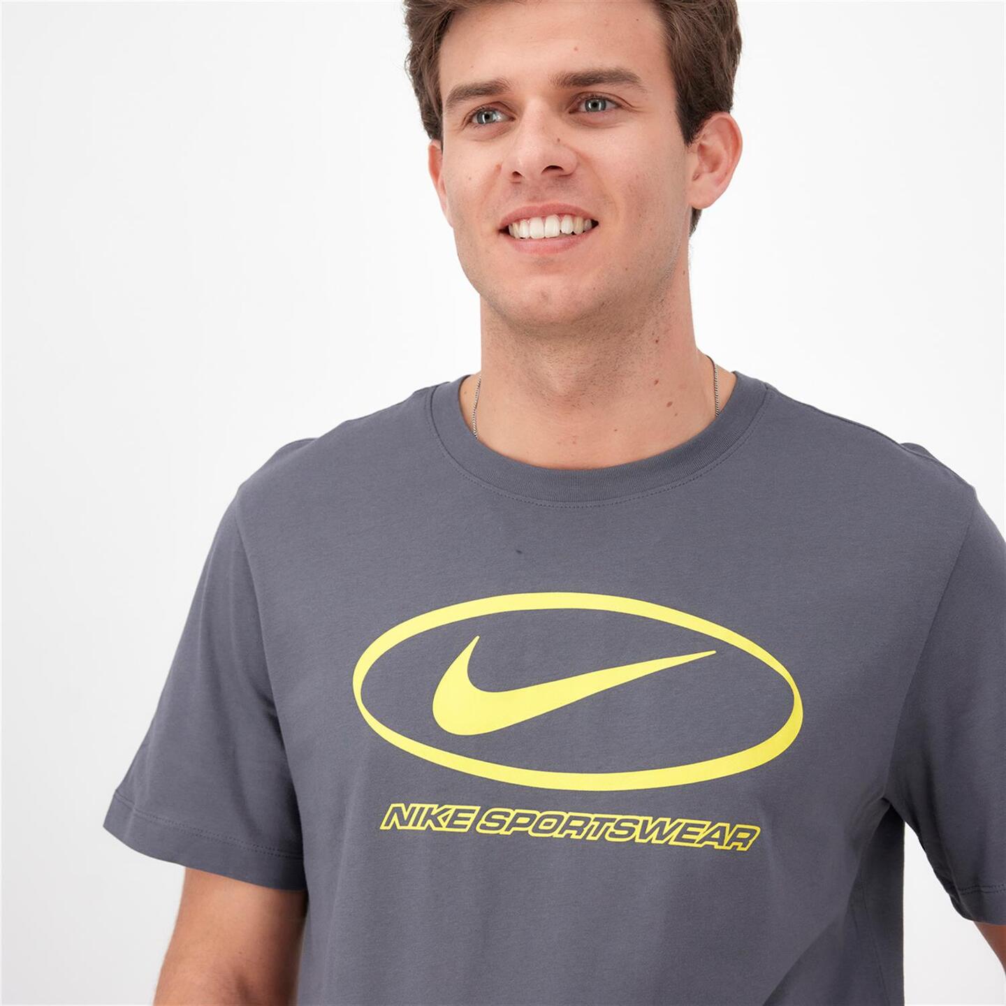 T-shirt Nike - gris - T-shirt Homem