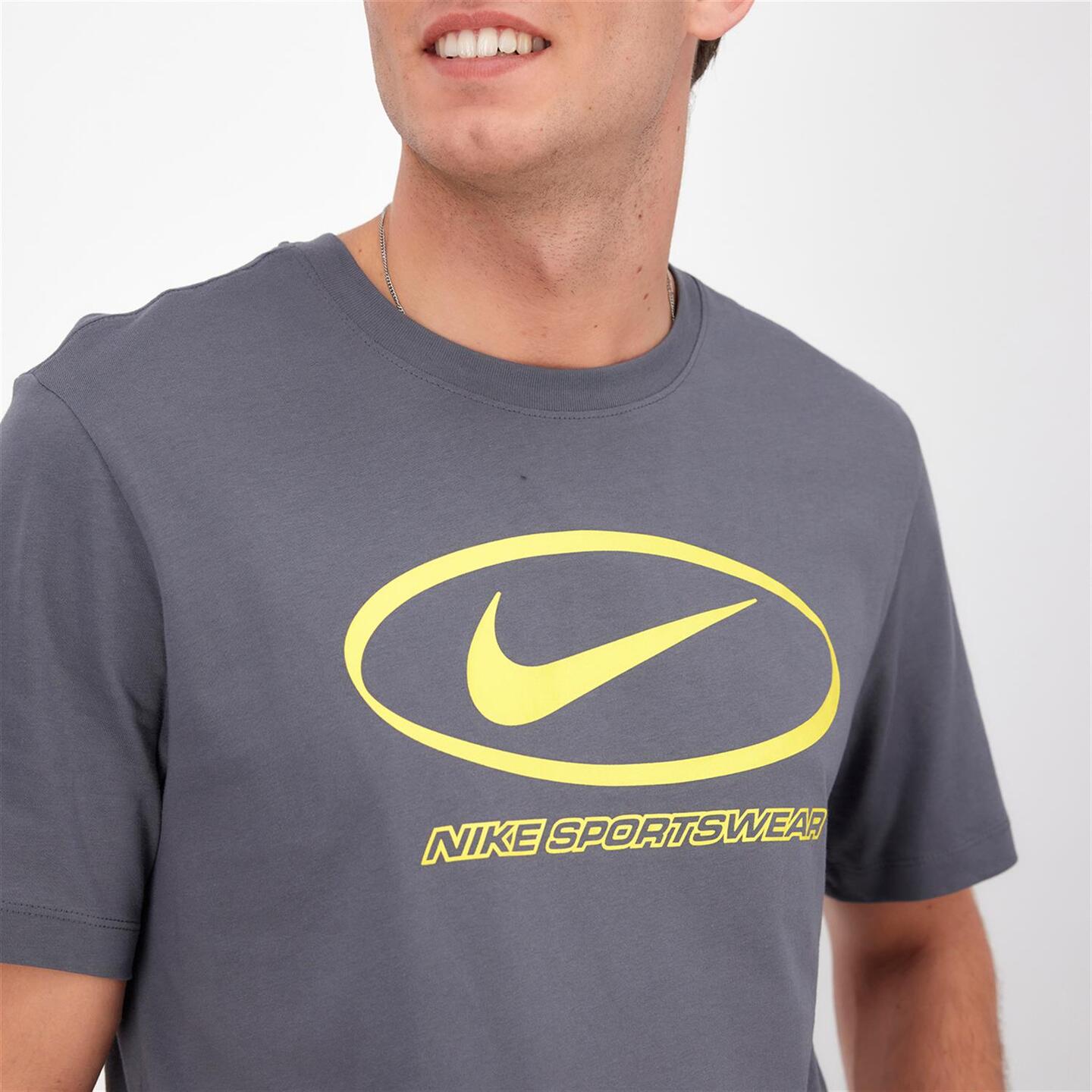 T-shirt Nike - gris - T-shirt Homem