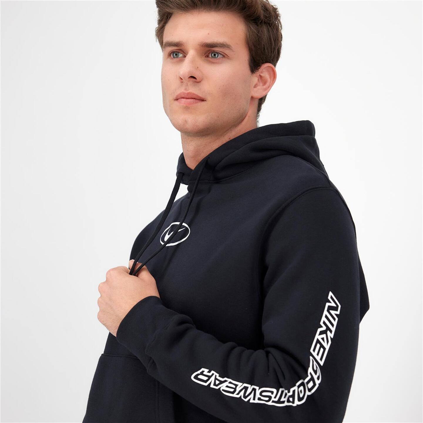 Sweatshirt Nike - negro - Sweatshirt Capuz Homem