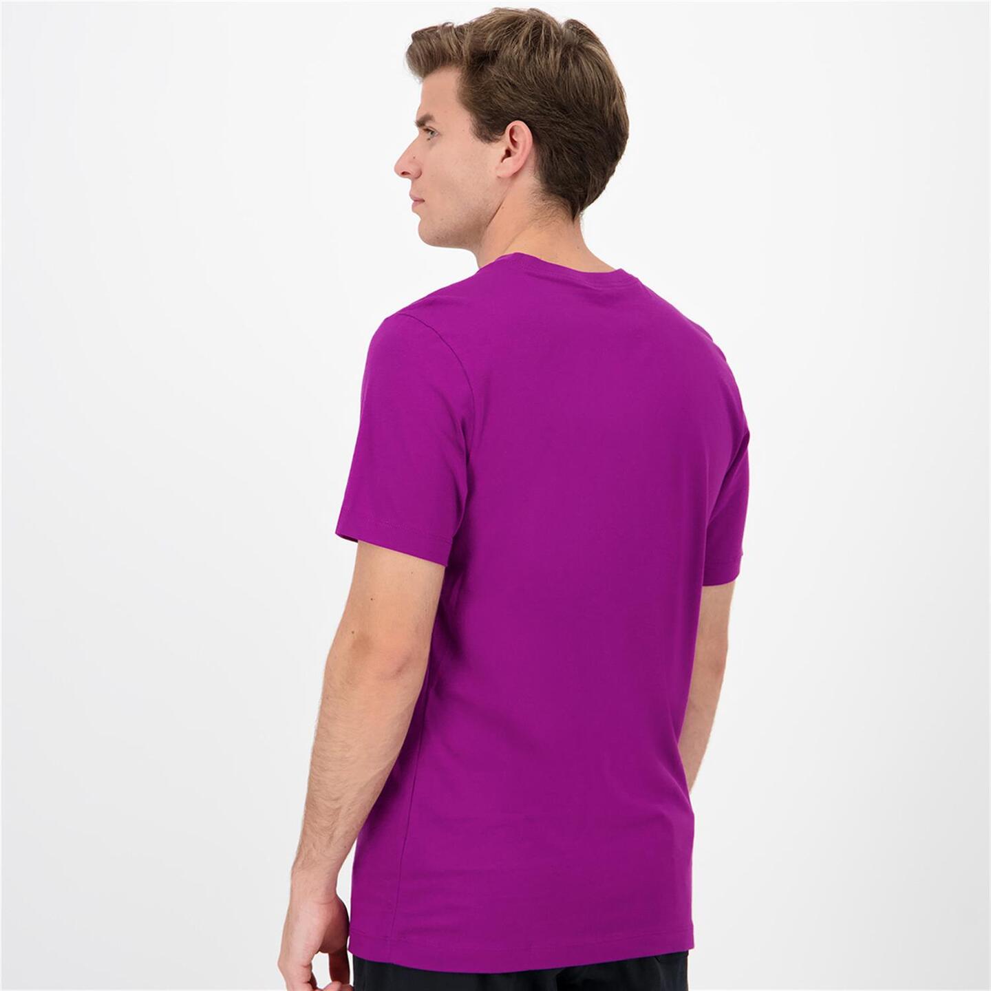 Nike Just Do It - morado - T-shirt Algodão Homem