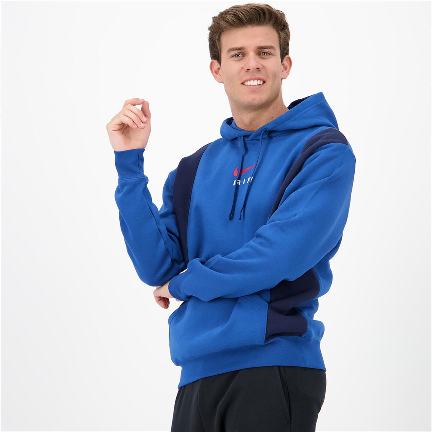 Nike Air - azul - Sudadera Capucha Hombre