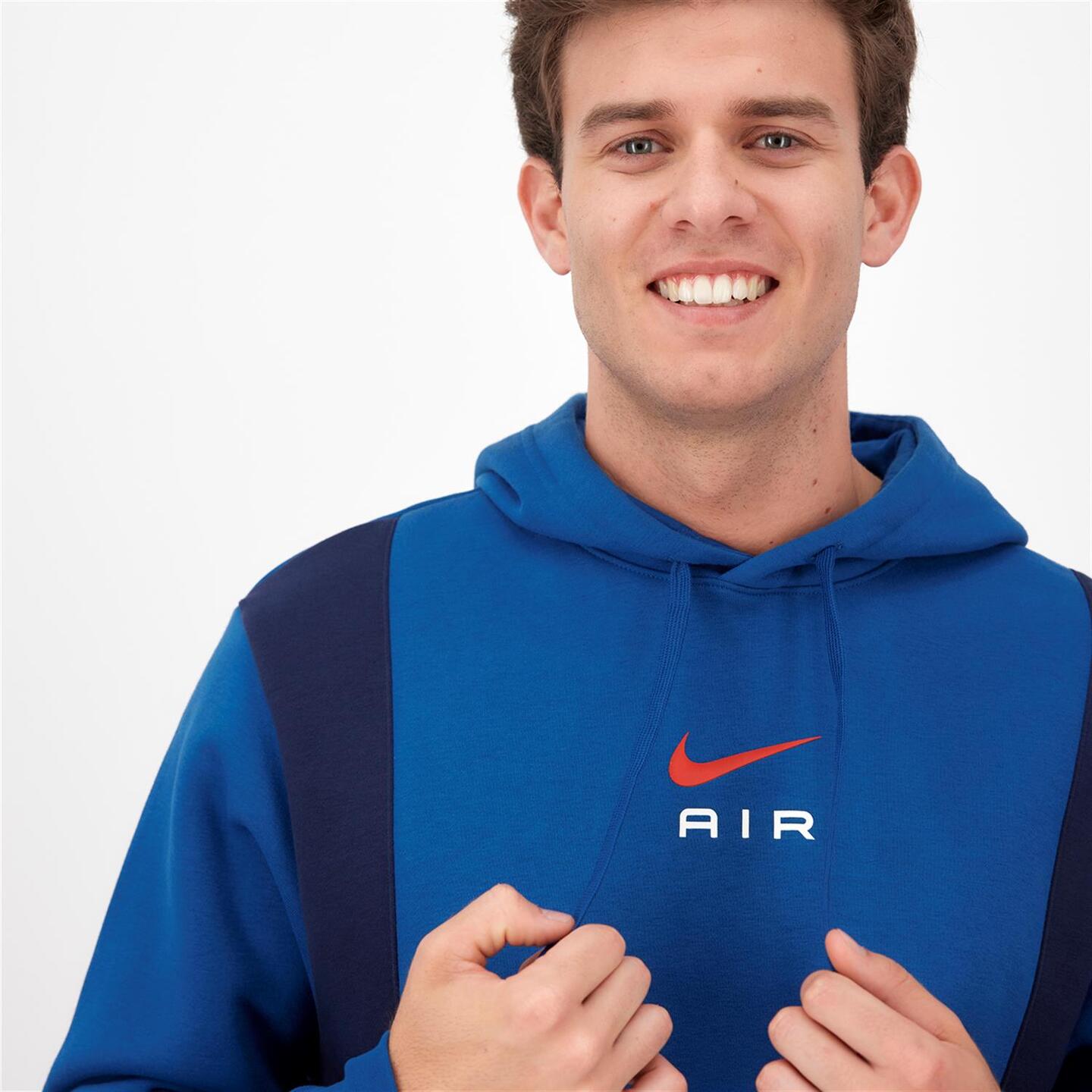 Nike Air - azul - Sudadera Capucha Hombre