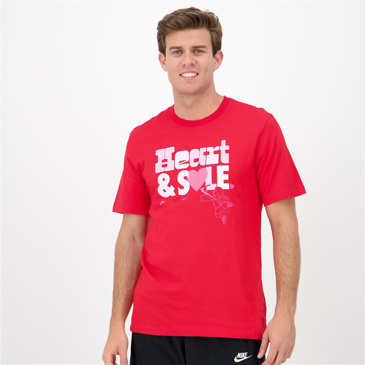 Nike Sv - rojo - T-shirt Homem