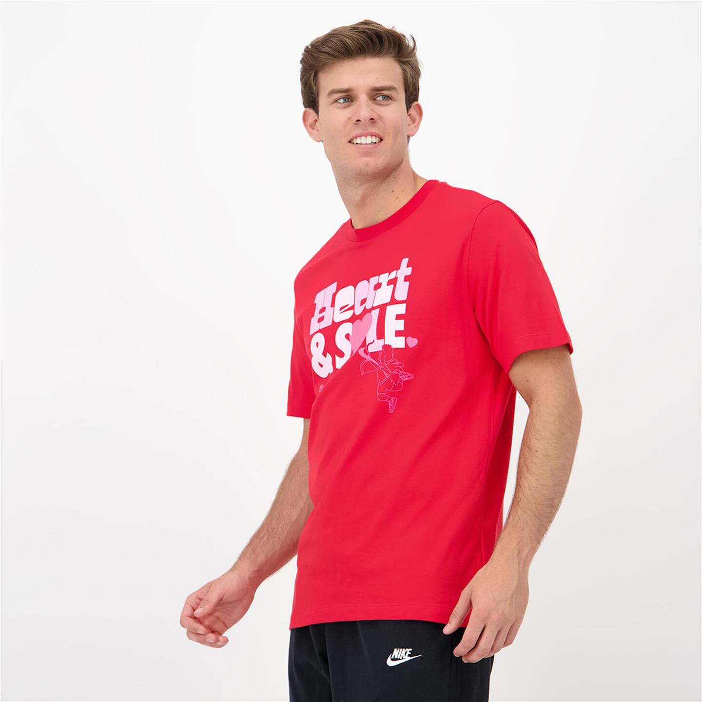 Nike Sv - rojo - Camiseta Hombre