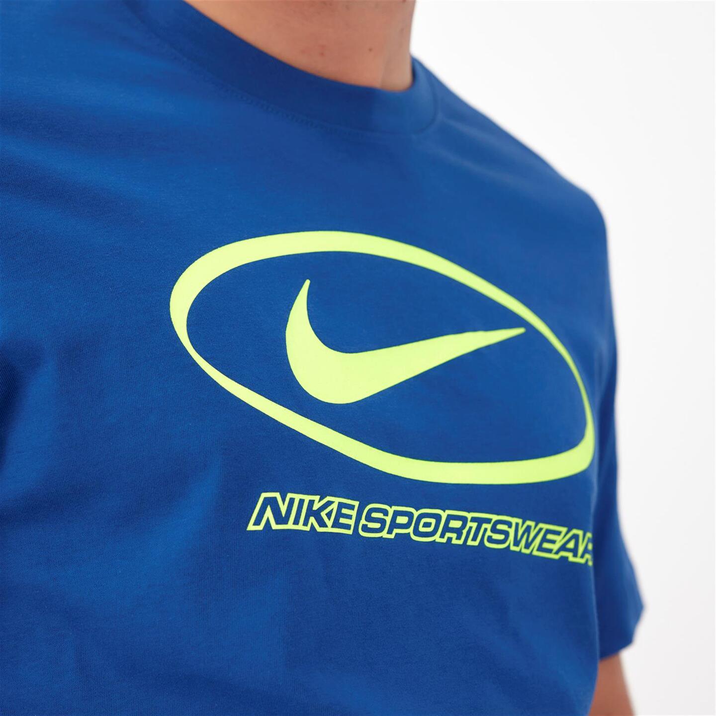 T-shirt Nike - azul - T-shirt Homem