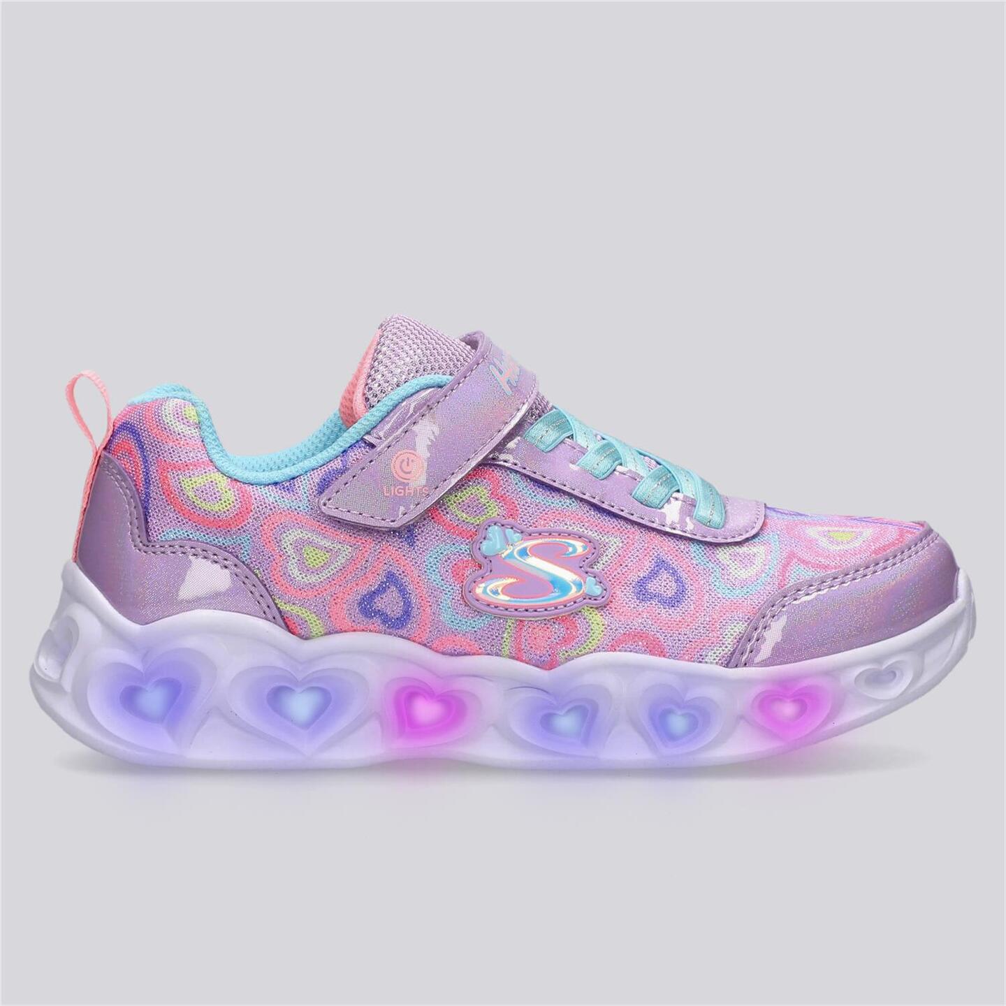 Zapatillas Deportivas Skechers Con Luces Para NiÃ±as Zapatillas