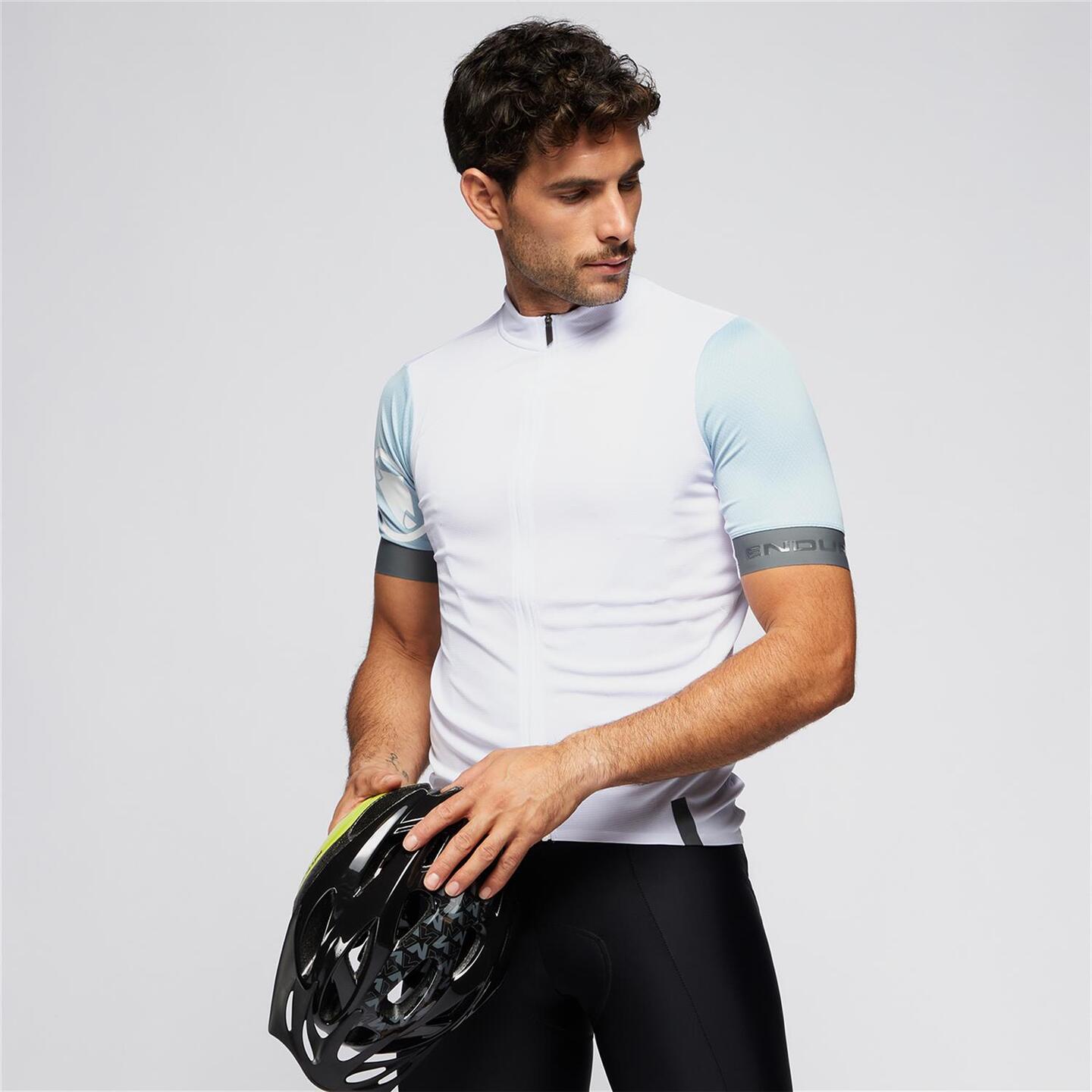 Endura Fs260 - blanco - Maillot Ciclismo Homem