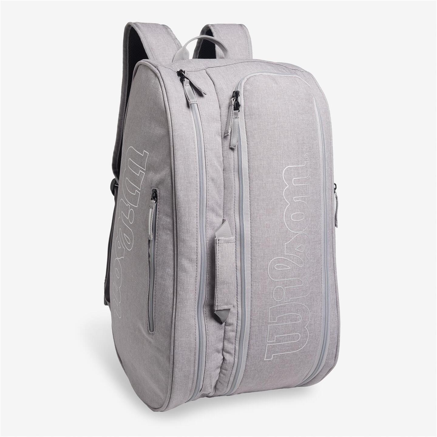 Wilson Team - gris - Mochila Raquete Padel