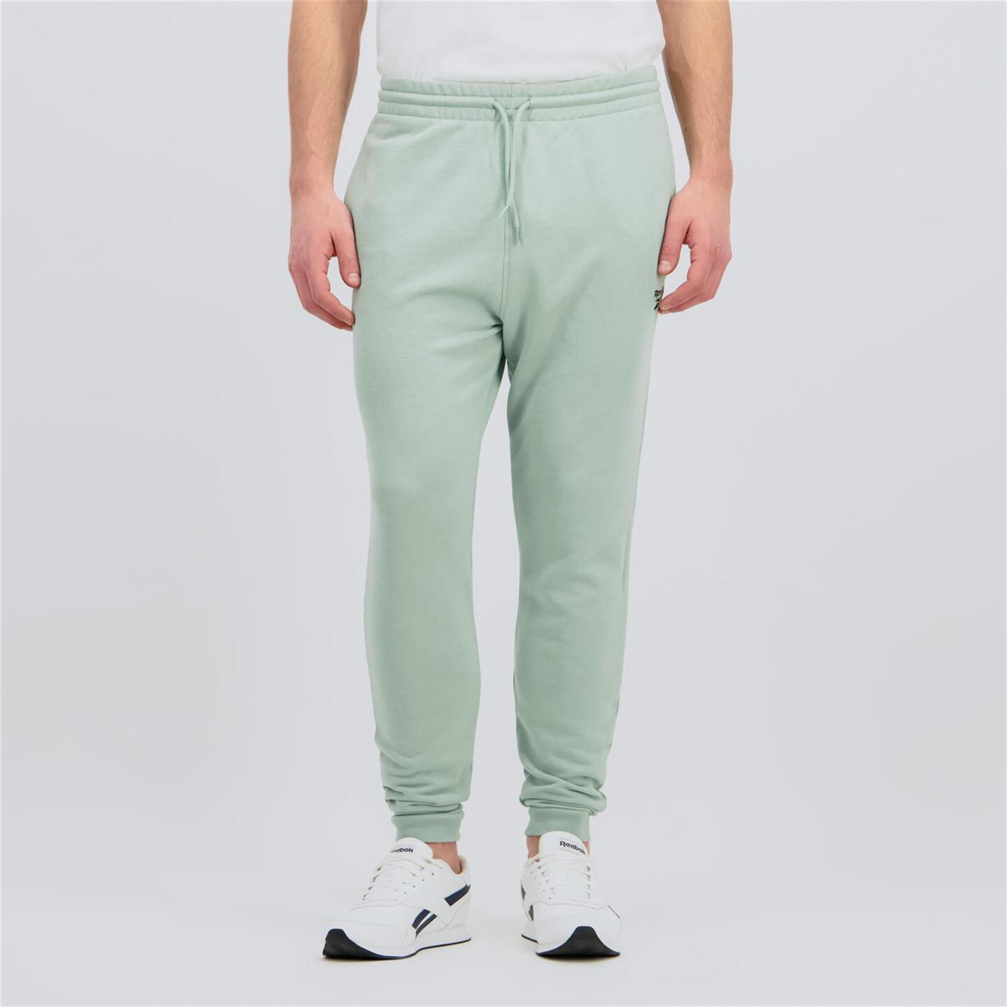 Pantalones reebok hombre verdes on sale