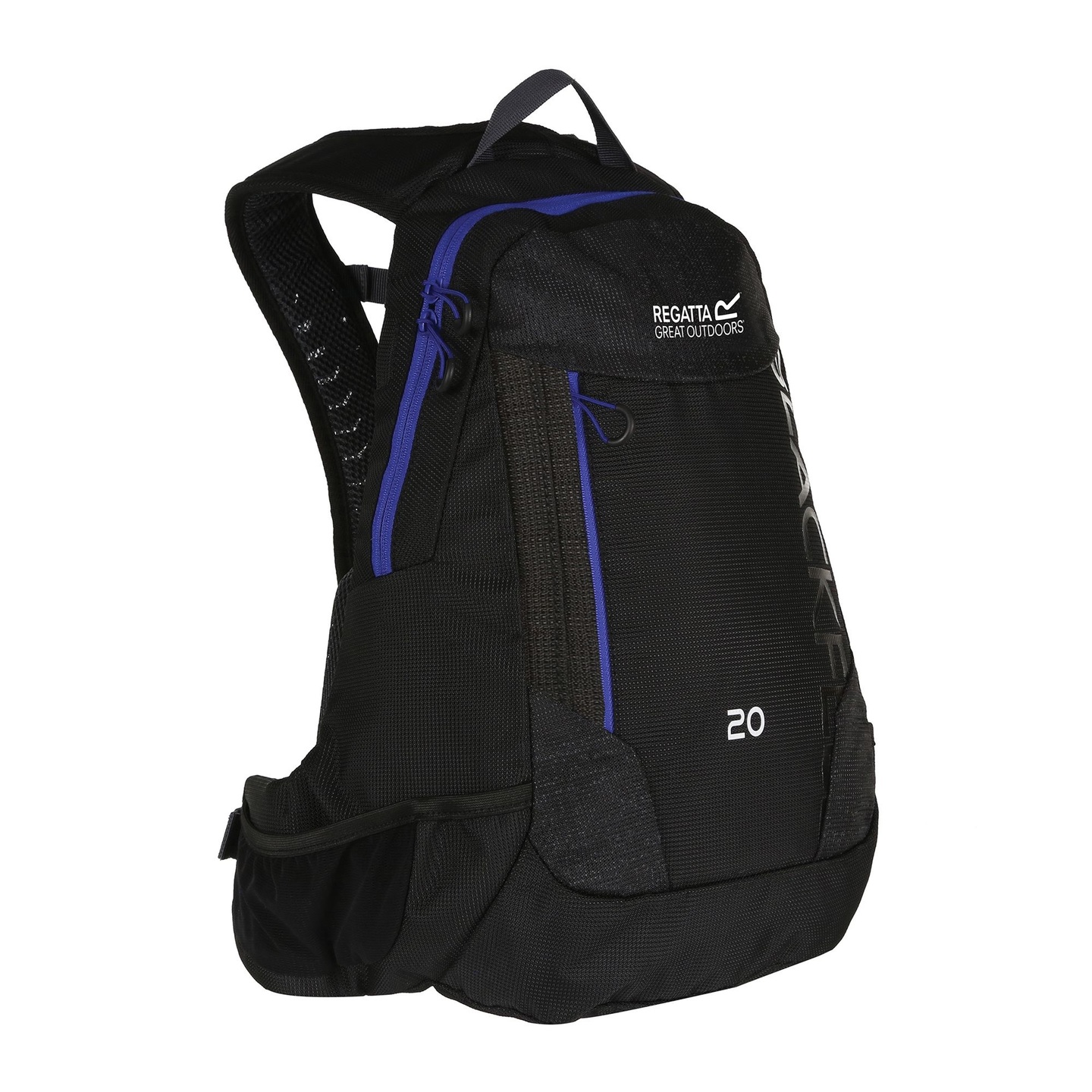 Mochila Deportiva Hydropack Blackfell Iii 20l Regatta (Negro/azul Surfspray) - negro - undefined