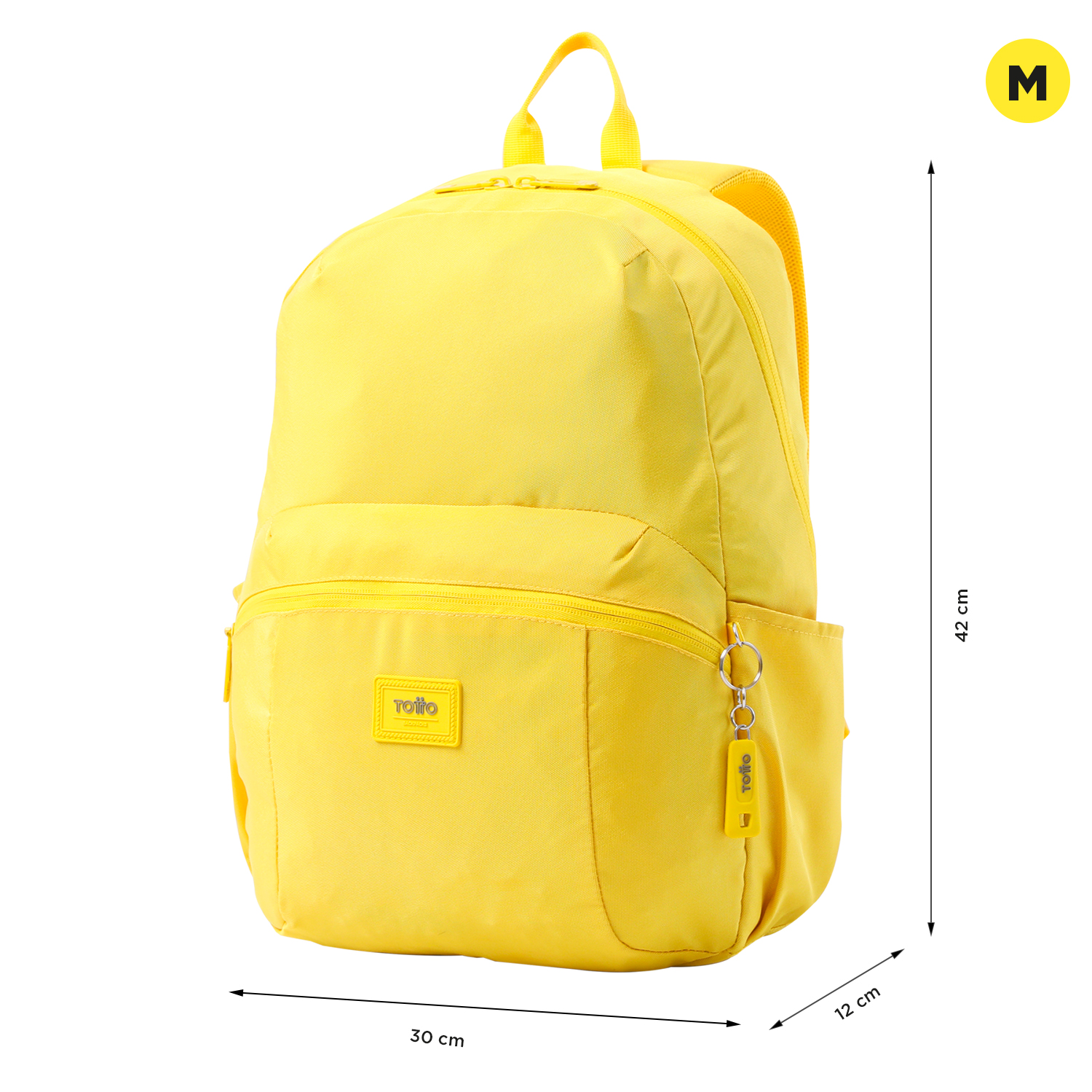 Mochila Totto Trik M Para Portátil 14" - amarillo - Mochila  Trik M