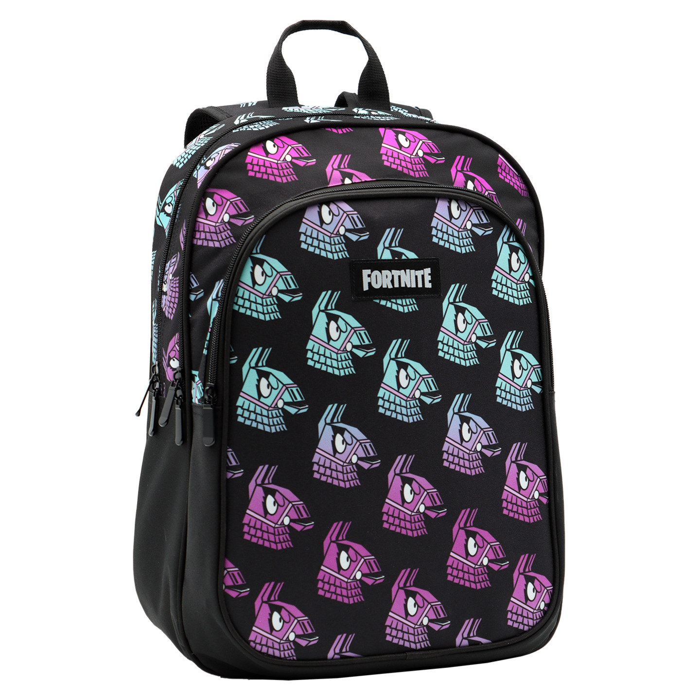 Mochila Escolar Fortnite Llama Doble Compartimento Mochila Sprinter MKP