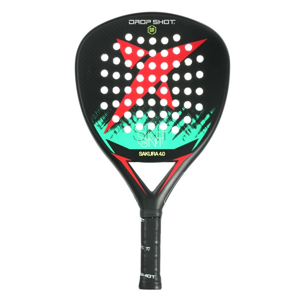 Pala De Pádel Drop Shot Sakura 4.0 - negro - 